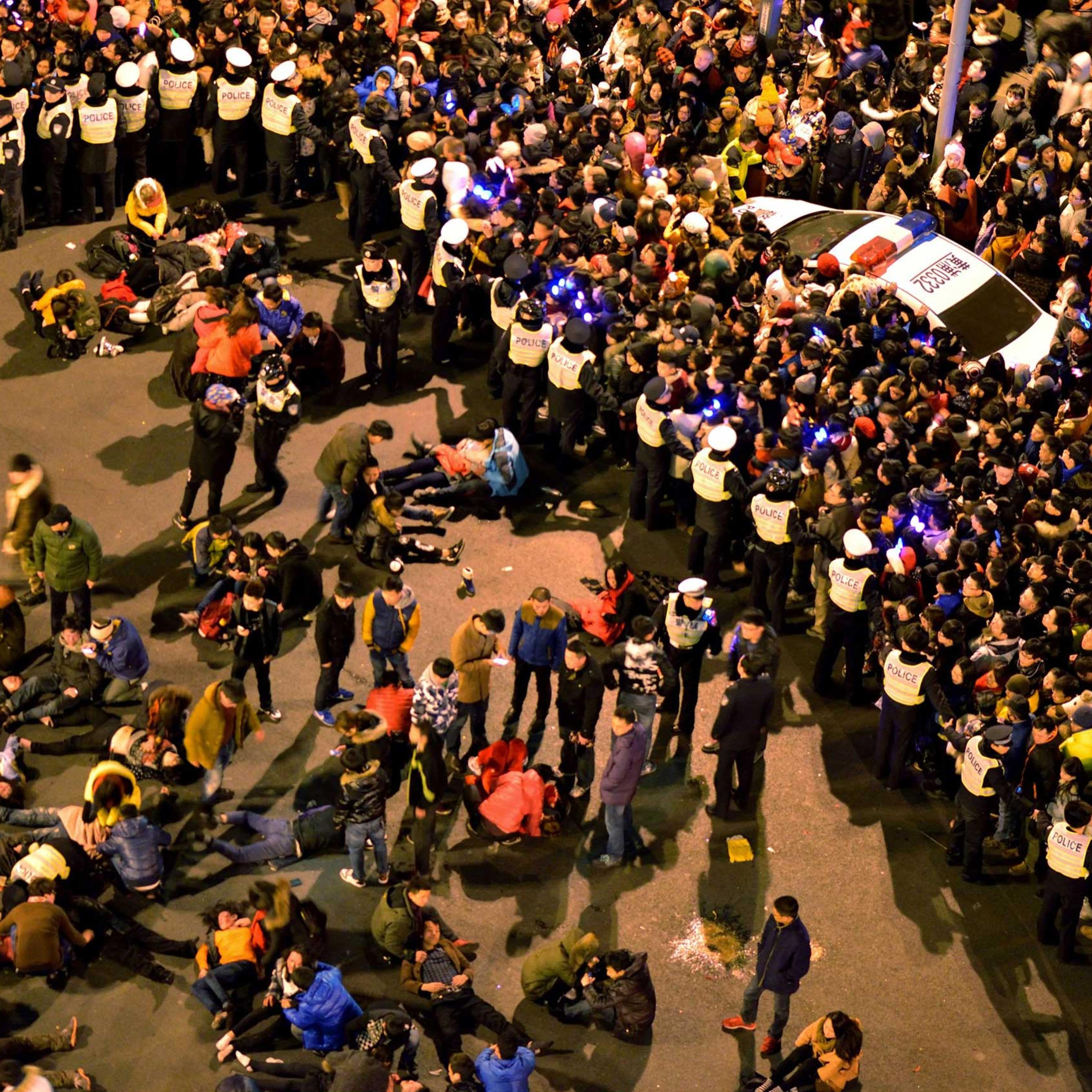 New Year's Eve Stampede Kills At Least 35, Injures Many More In Shanghai