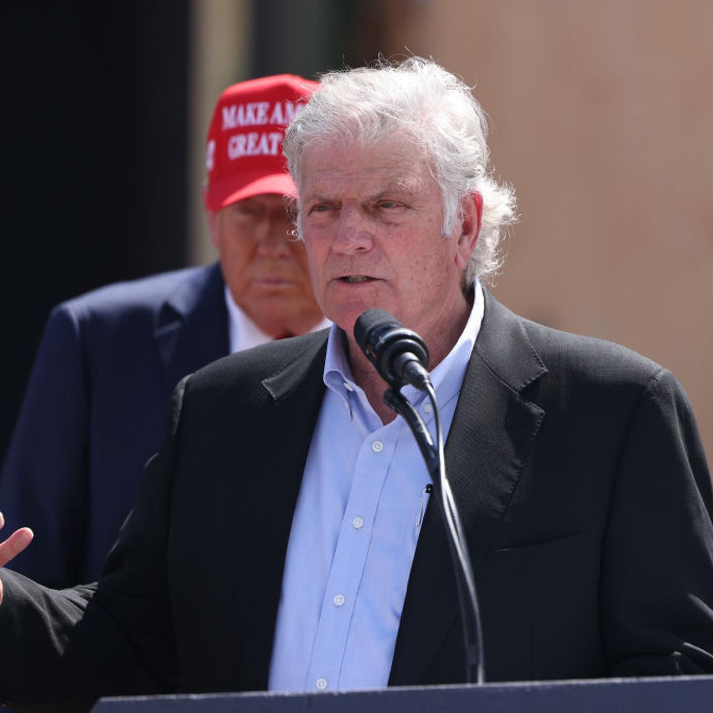 Donald Trump Visits Areas Affected By Hurricane Helene In Georgia