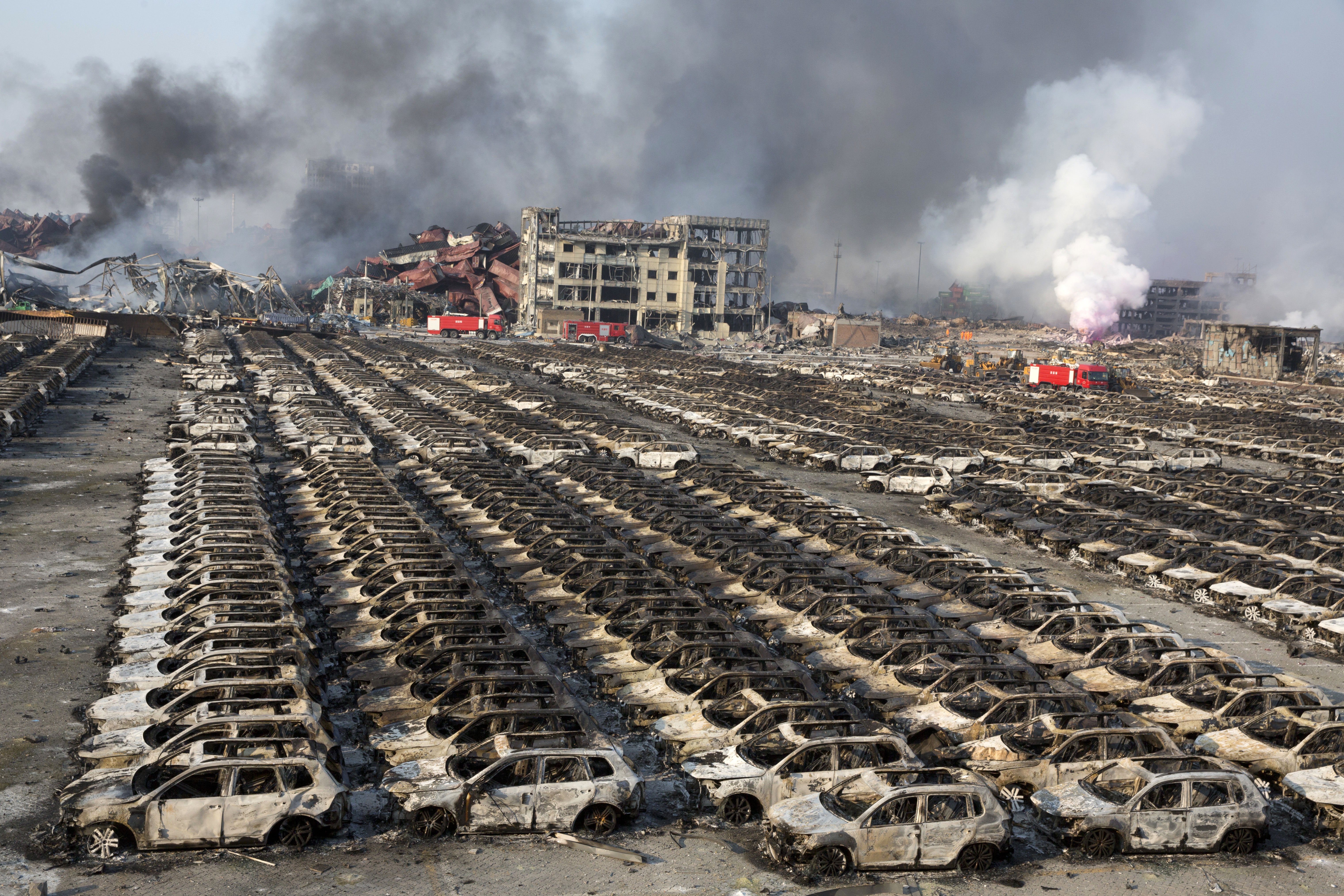 【中古】 TOKIO EXPLOSION China: Tianjin Blast Toll Rises to 44 Dead As Chemical Fears Mount