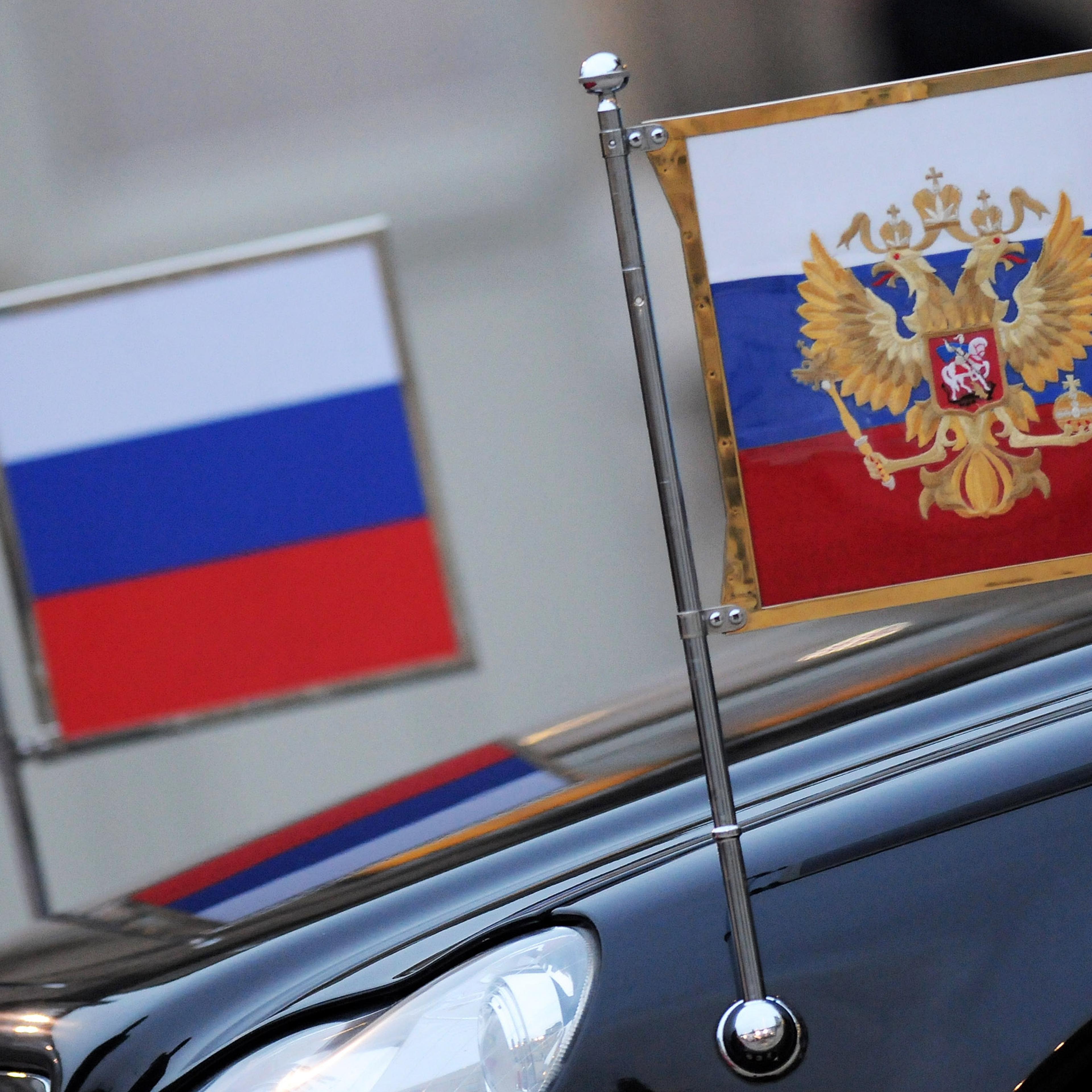 President Nicolas Sarkozy Meets With Russian President Dmitry Medvedev
