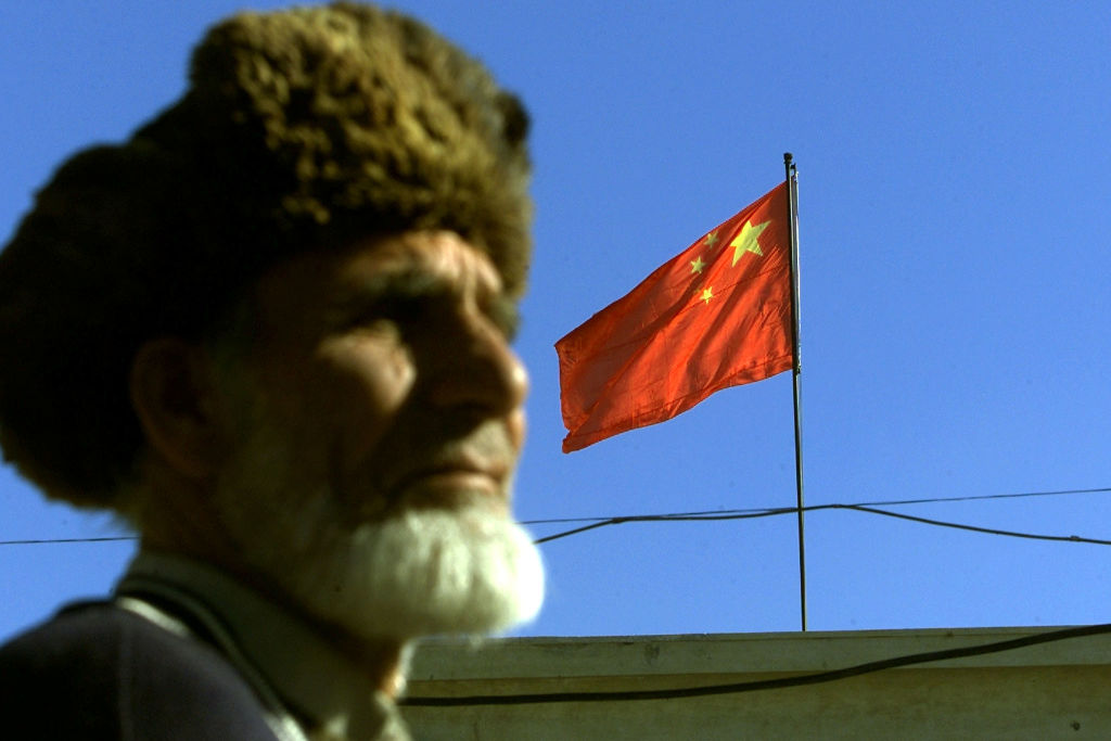 AFGHANISTAN-US-ATTACKS-ENDURING FREEDOM-CHINA-NEW FLAG