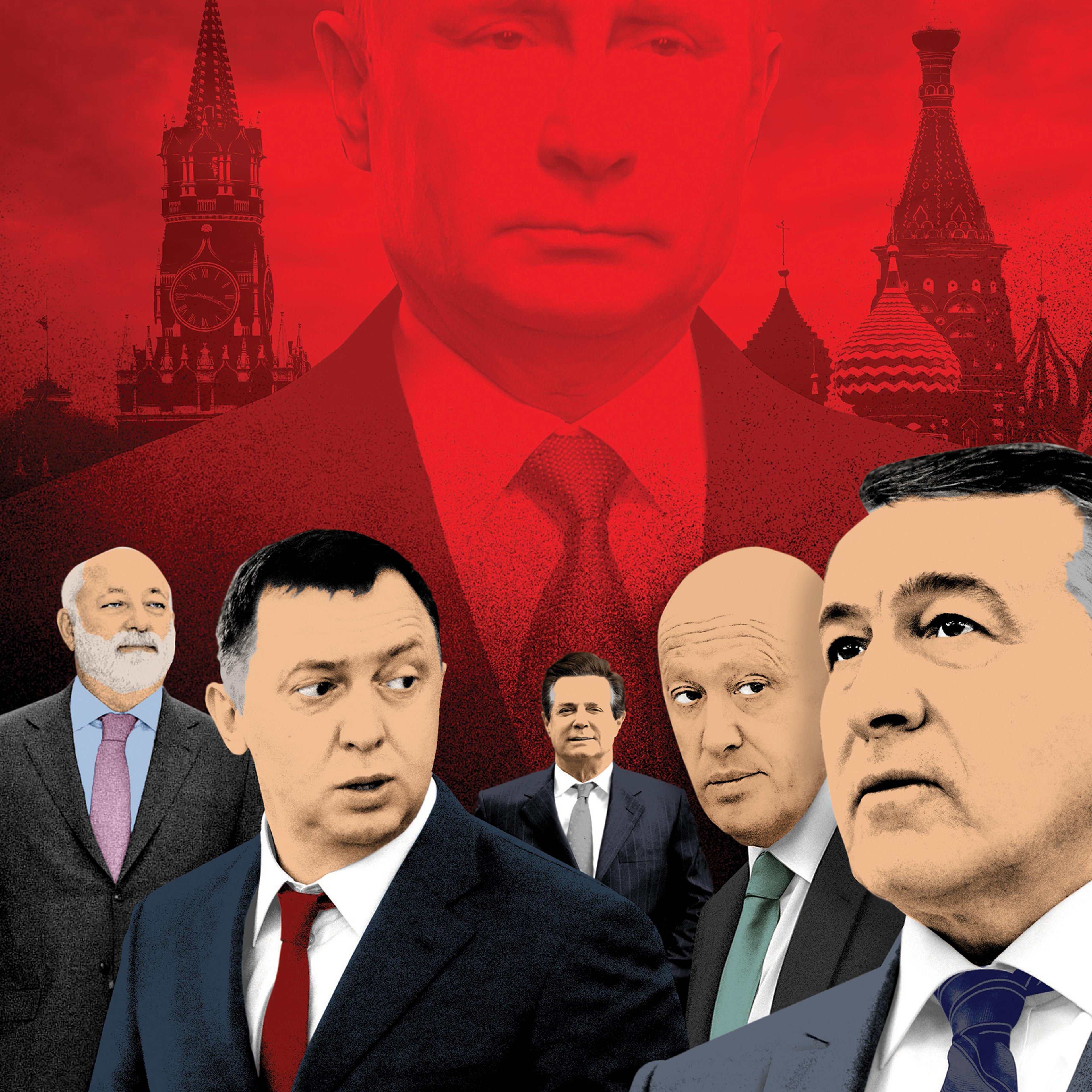 Russian Oligarchs Illustration