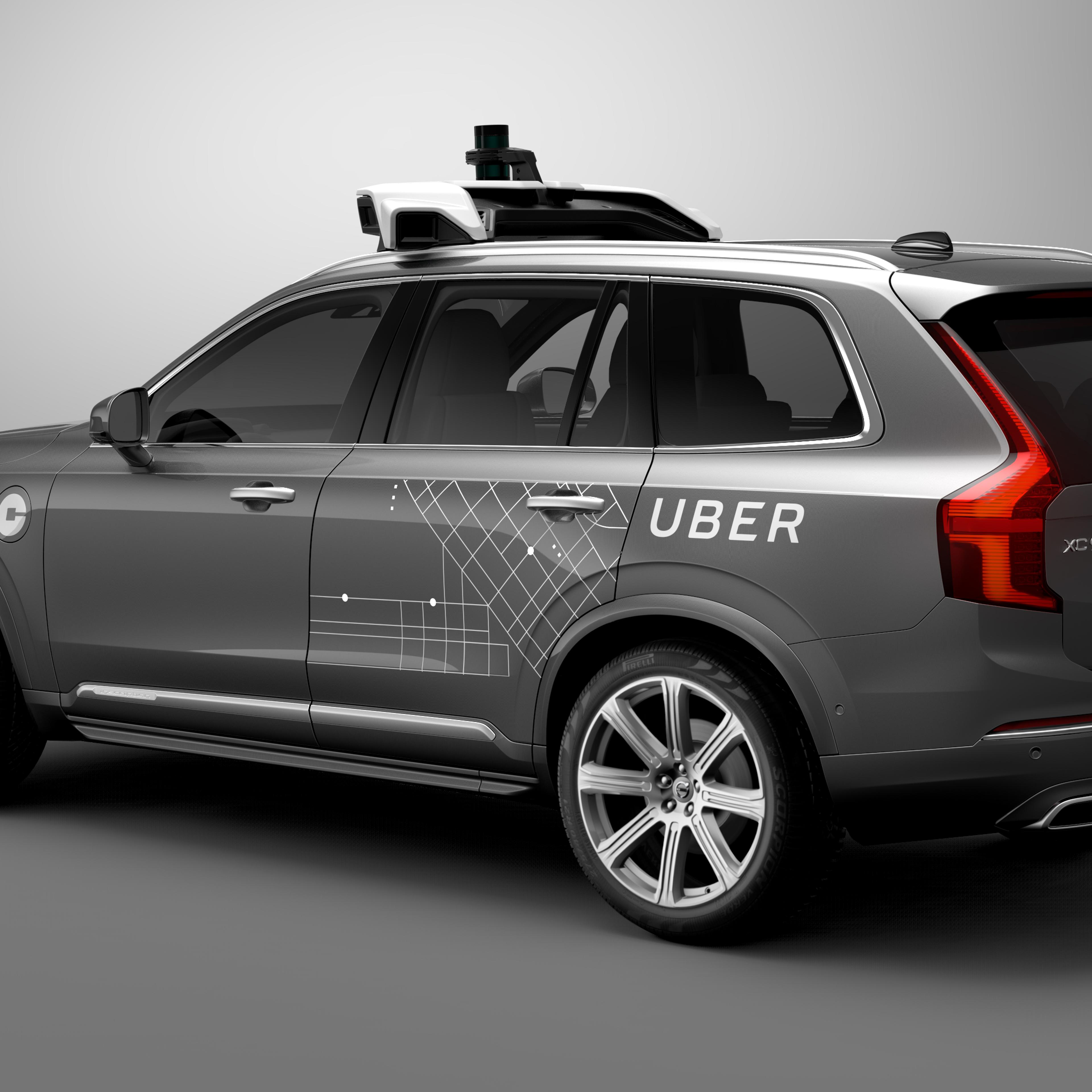 Uber is working with Volvo to develop self-driving features on Volvo's XC90 in order to someday allow customers to hail autonomous rides via the Uber app.