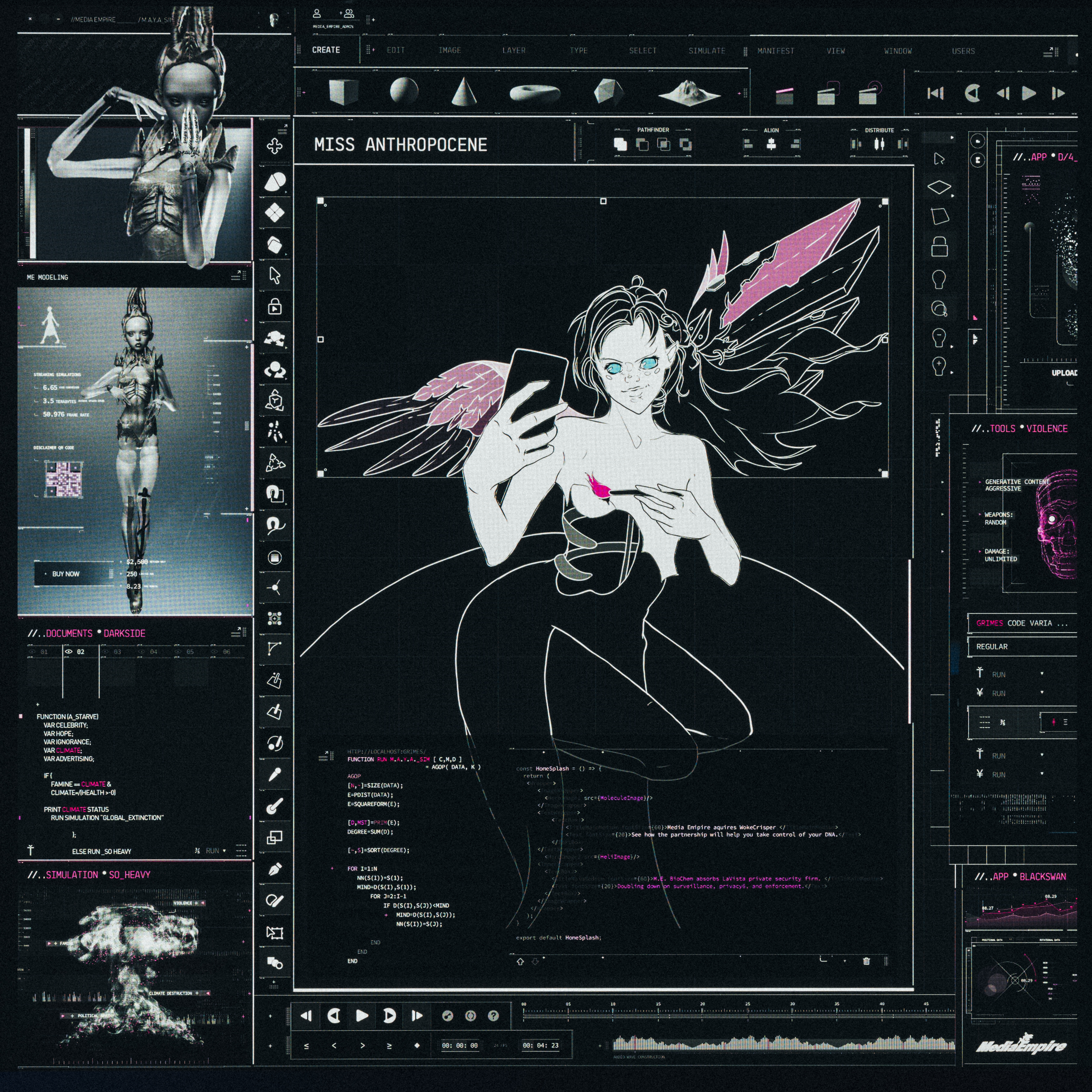 grimes Miss Anthropocene