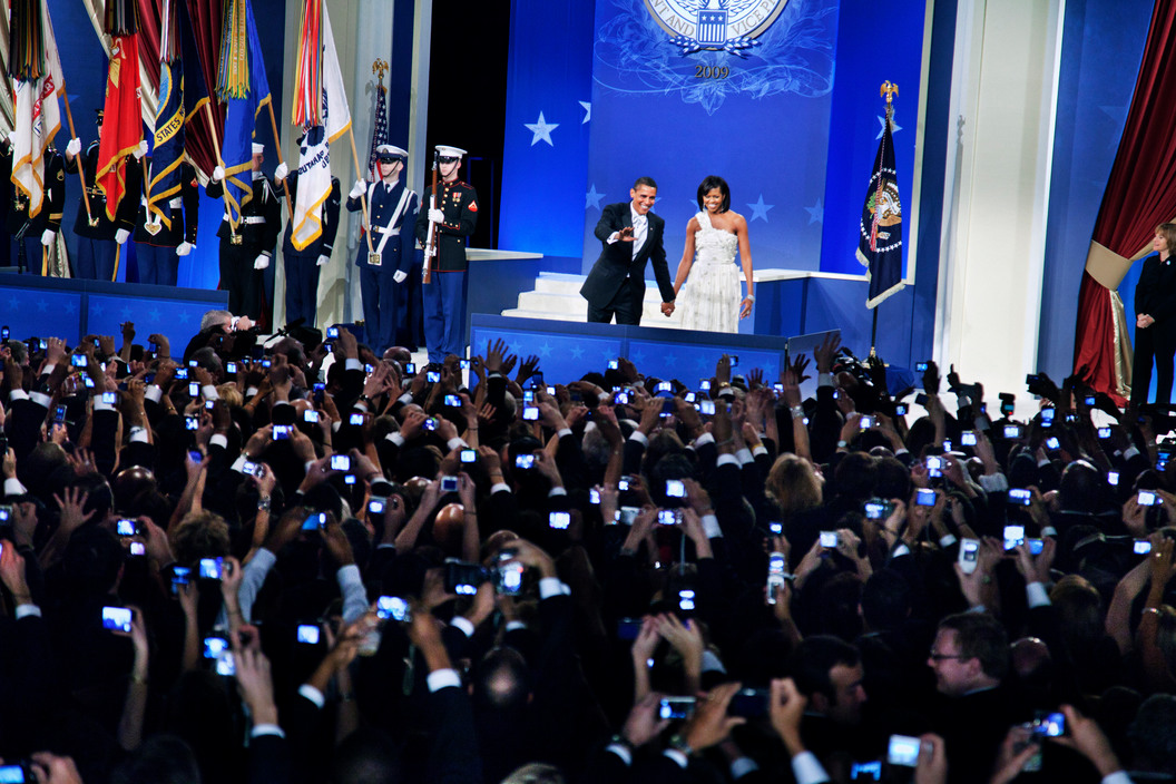 Inauguration Ball for President Barack Obama, Washington D.C., Jan., 2009.