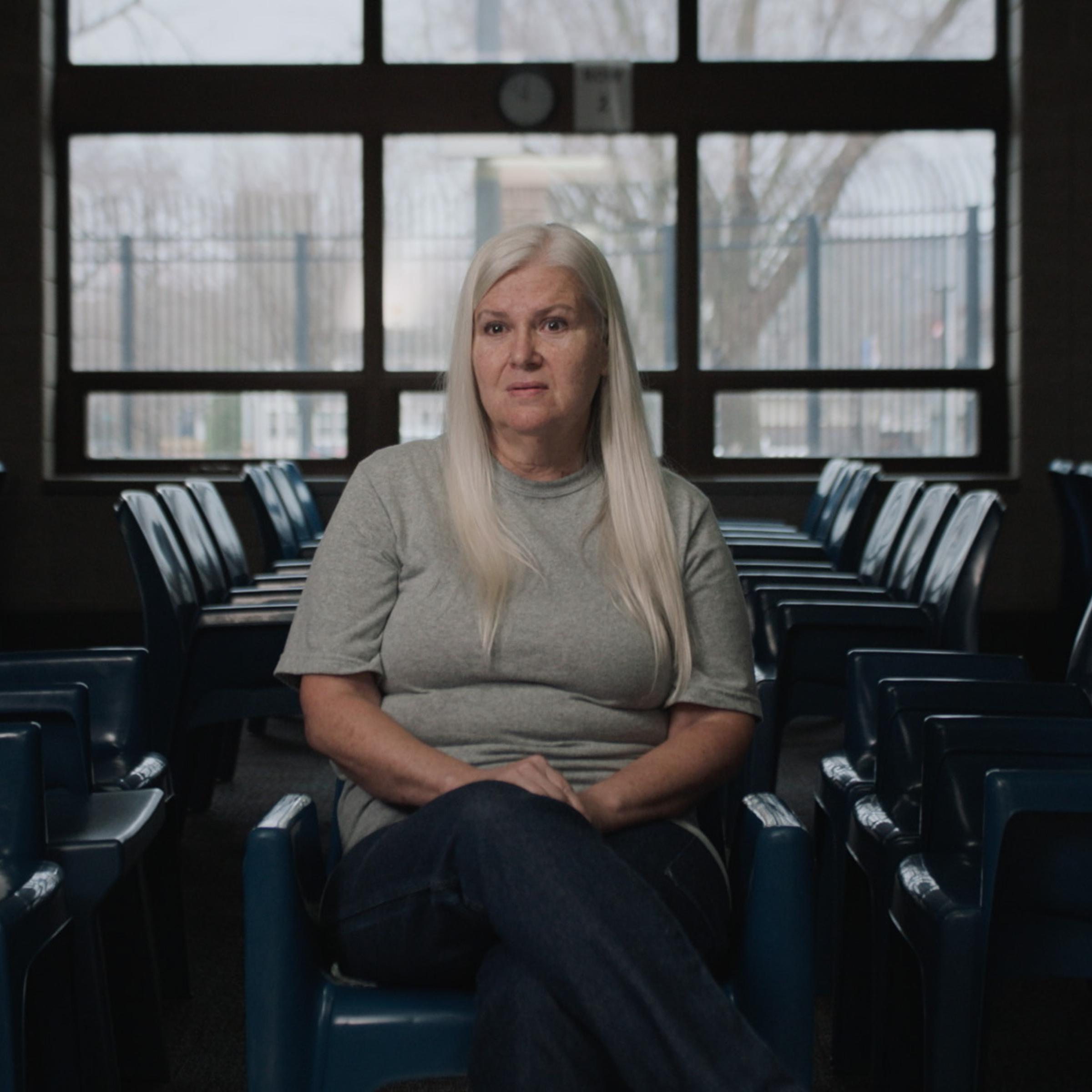 Lois Riess in a 2024 HBO documentary