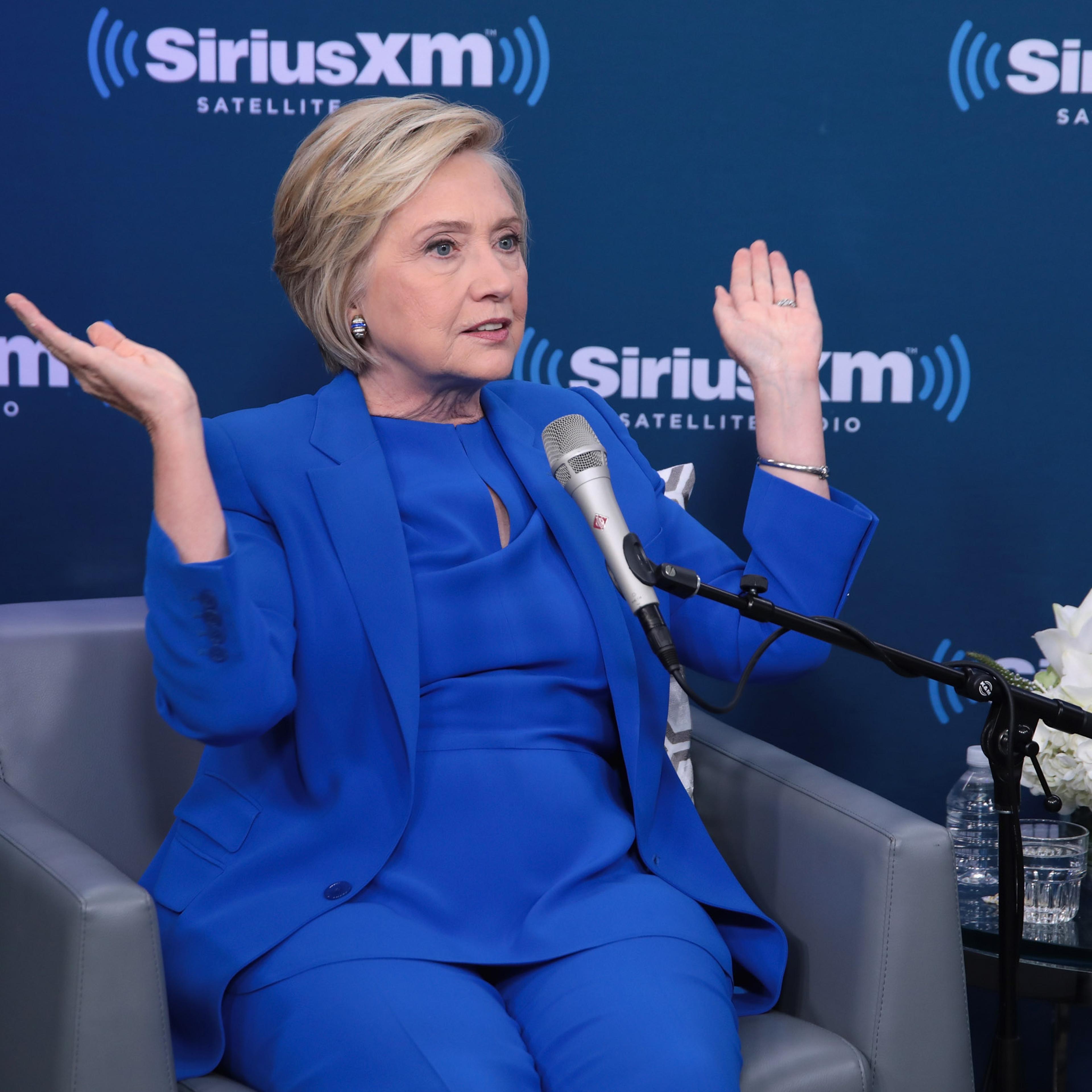 Hillary Clinton Joins SiriusXM For A Town Hall Event Hosted By Zerlina Maxwell