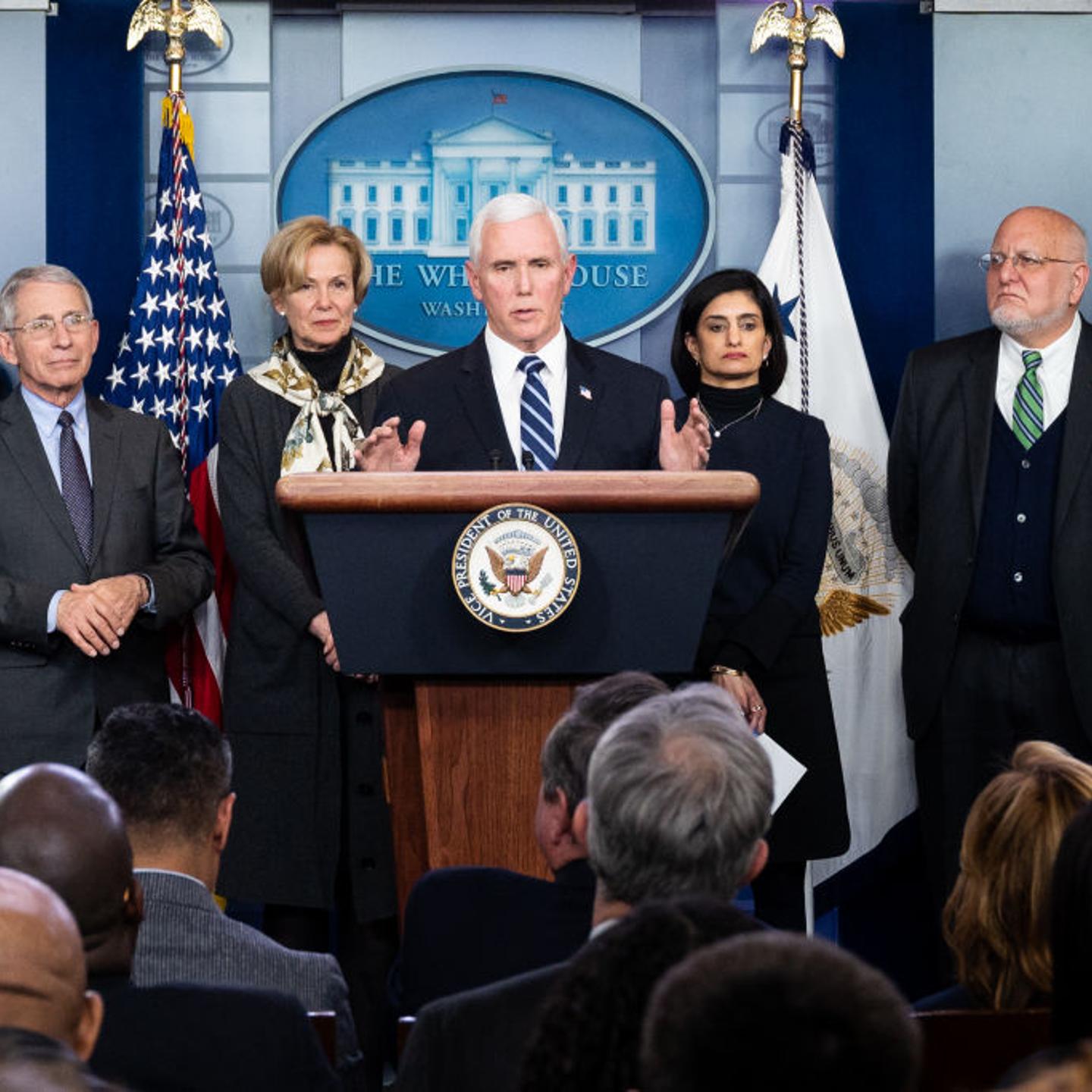 Coronavirus Task Force Press Conference in Washington, USA