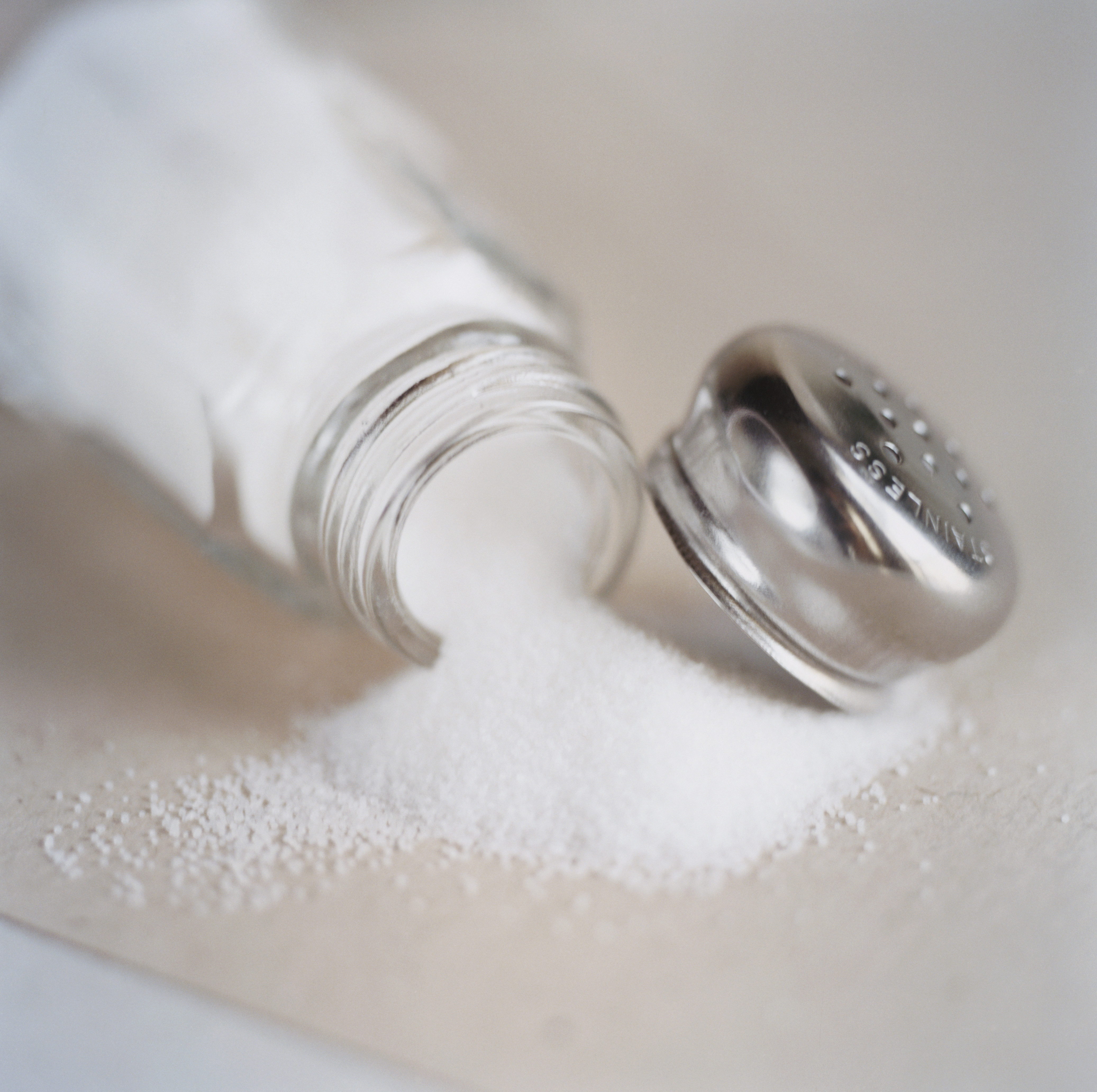 Salt Spilling from Shaker
