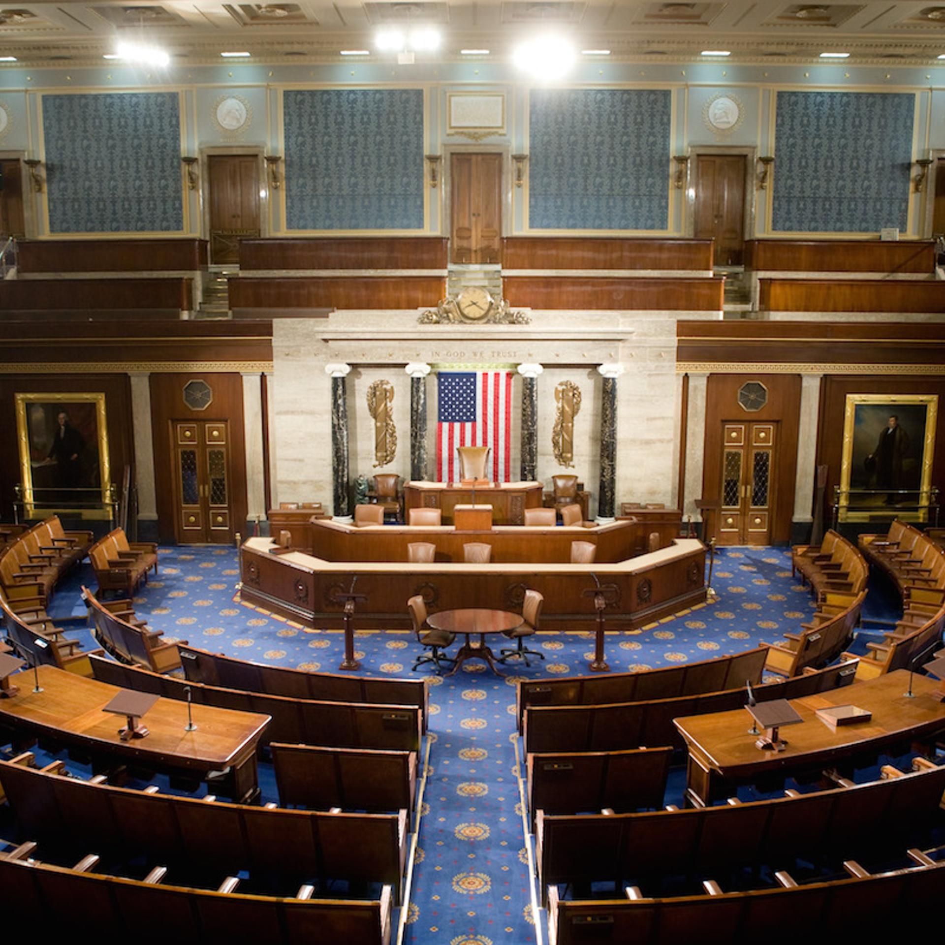House Of Representatives Allows Media Rare View Of House Chamber