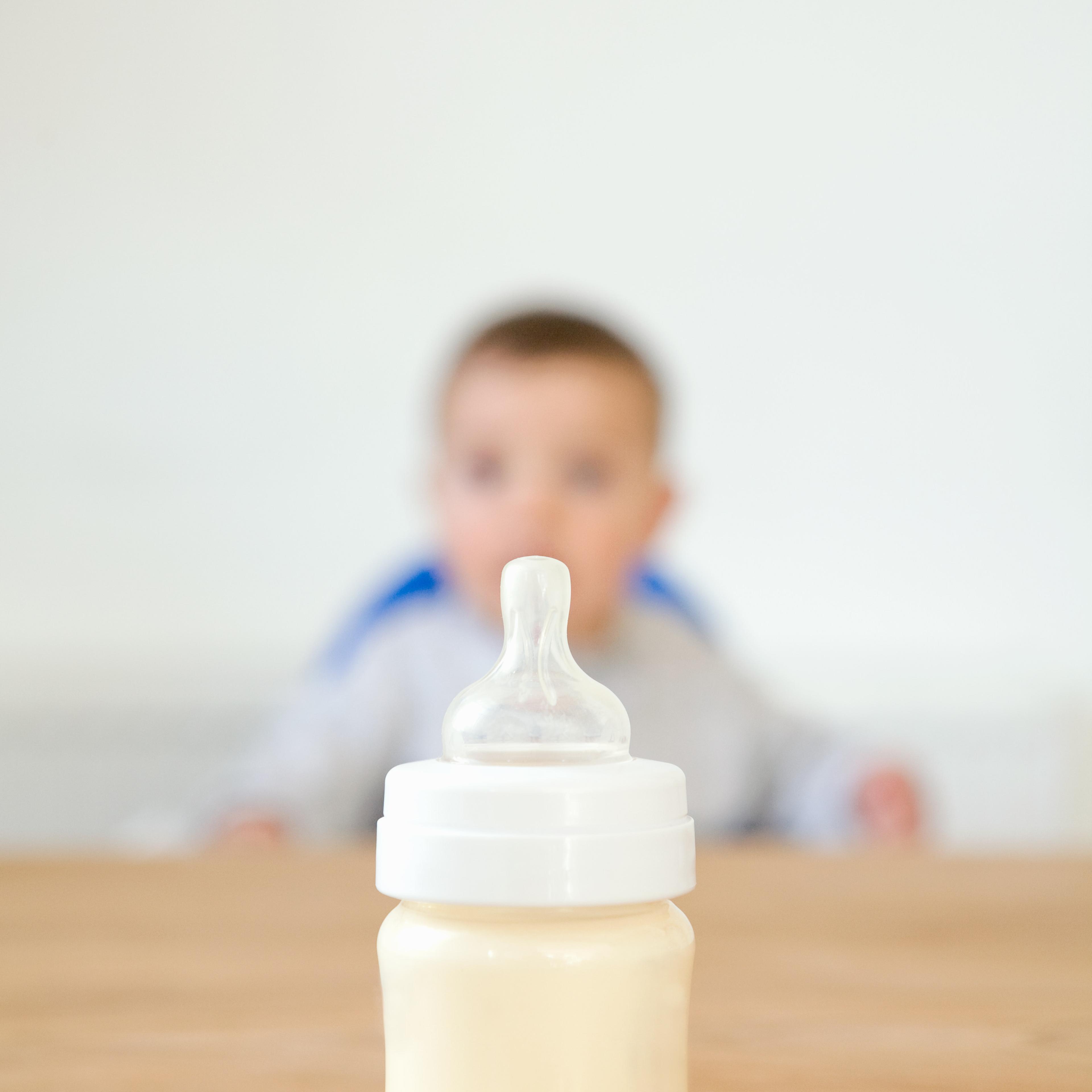 baby and milk