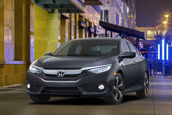 Honda's new 2016 Civic with a sportier appeal.