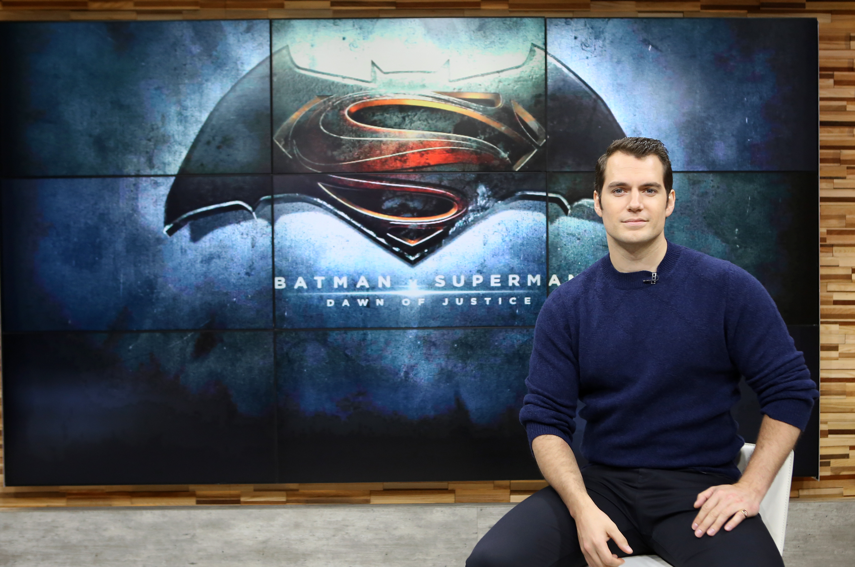 Henry Cavill is a guest on 'Good Morning America,' 3/11/16, airing on the ABC Television Network.