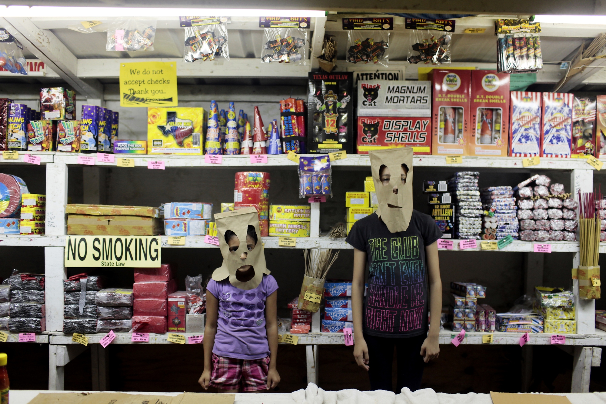 Fireworks Sellers Immigration 4th of July