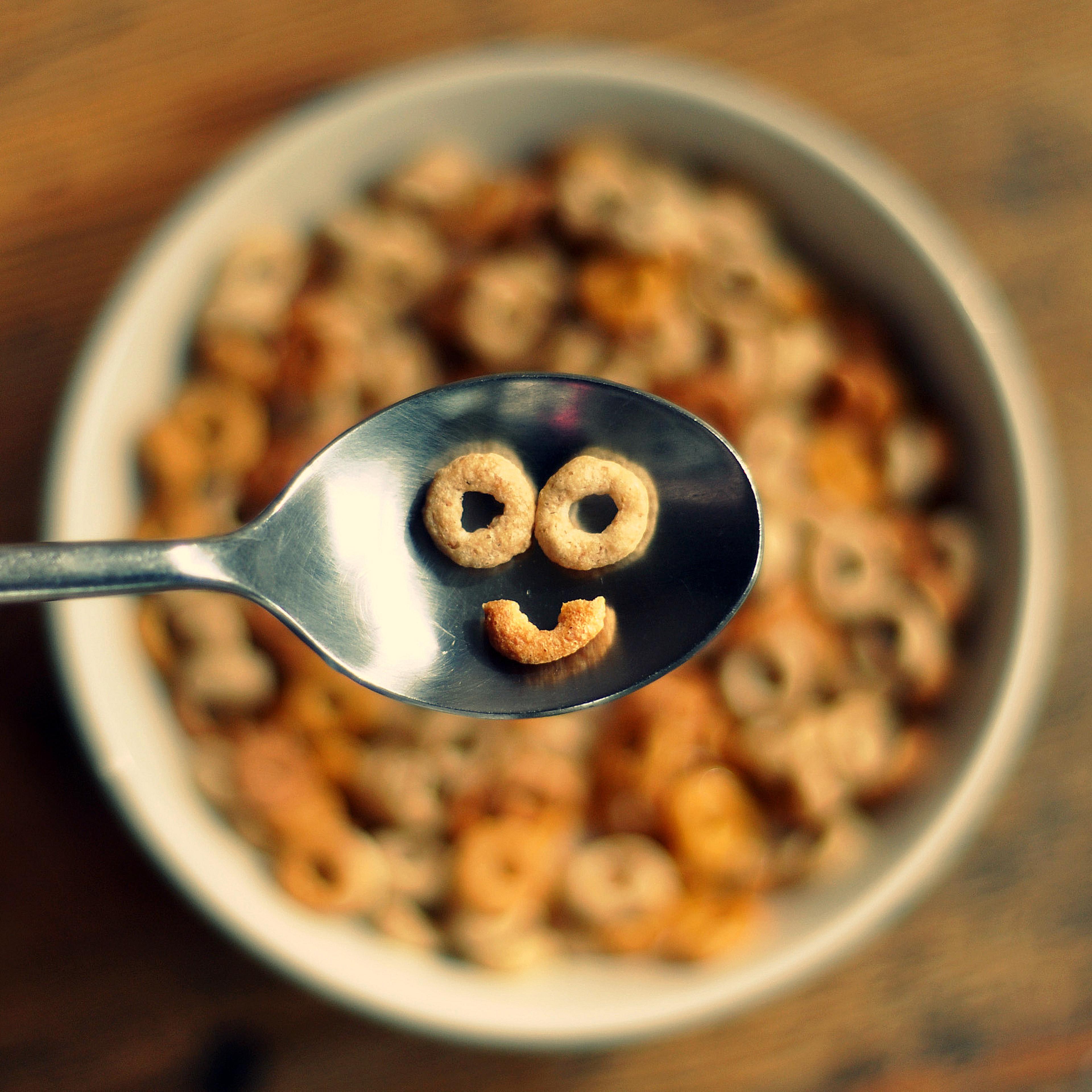 Smiling cereal