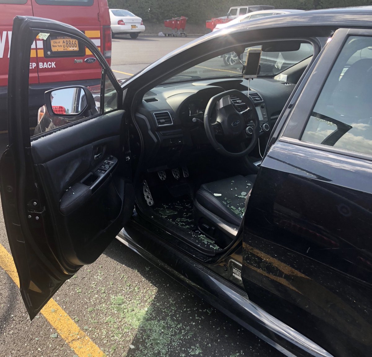 Firefighter Rescues Child From Hot Car