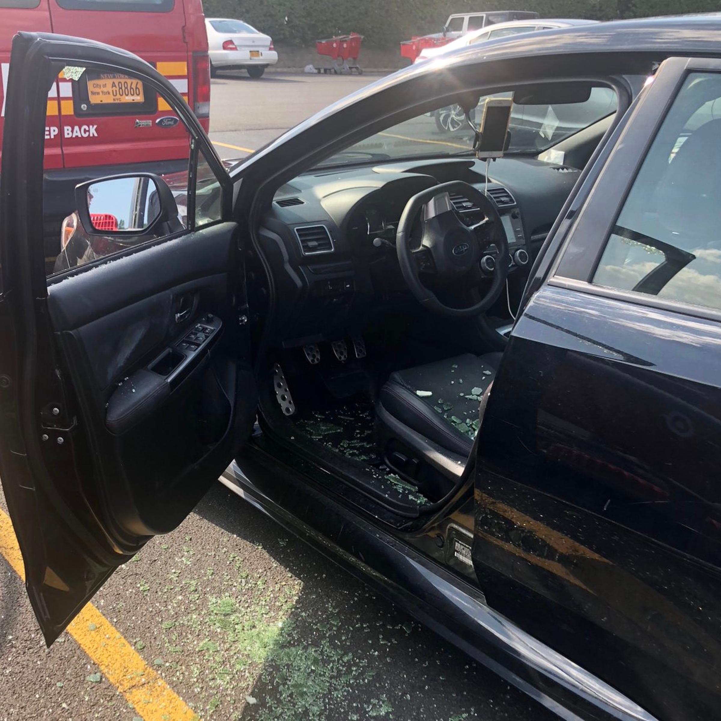Firefighter Rescues Child From Hot Car