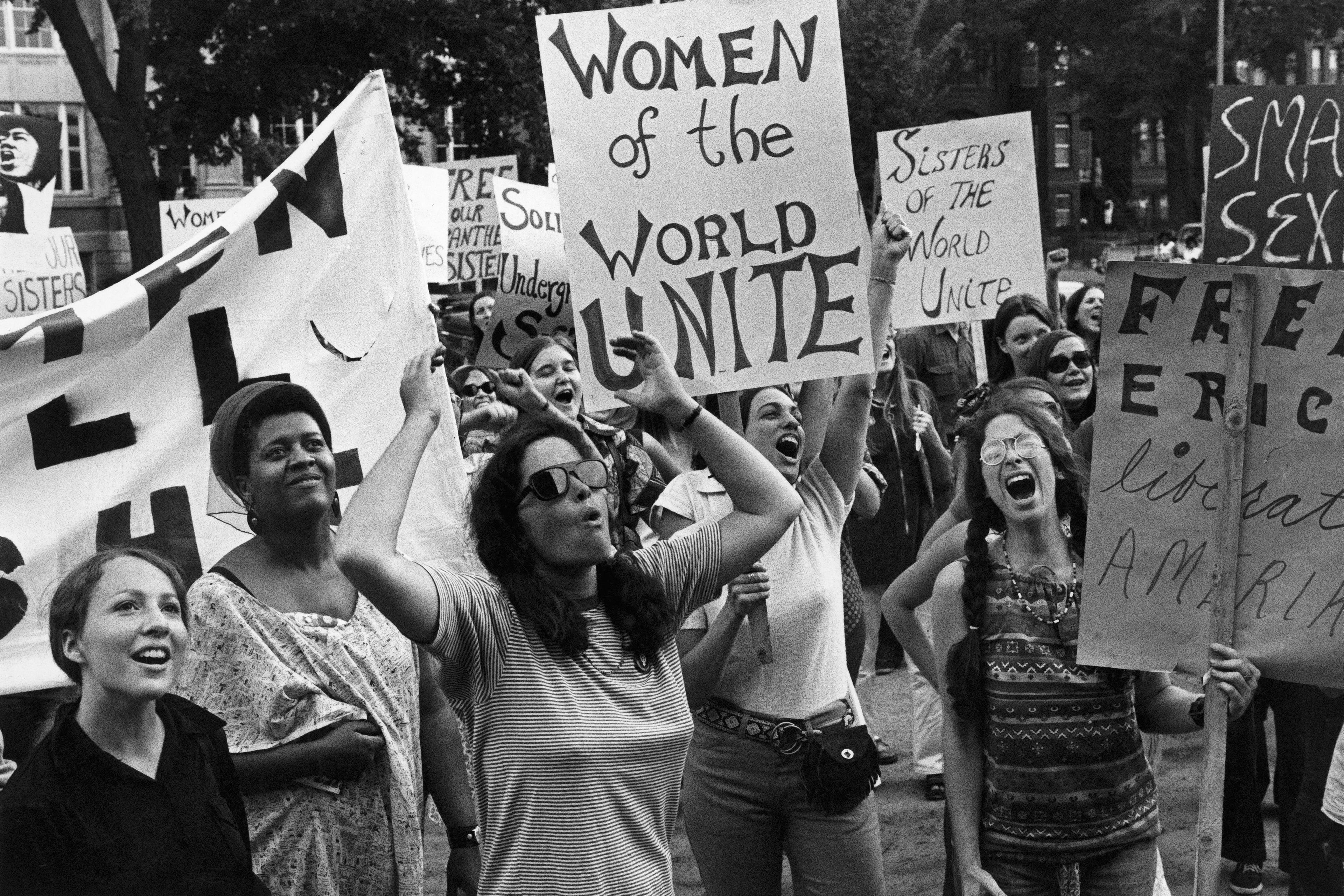 Women'S Liberation Movement In Washington, United States On August 26, 1970 -