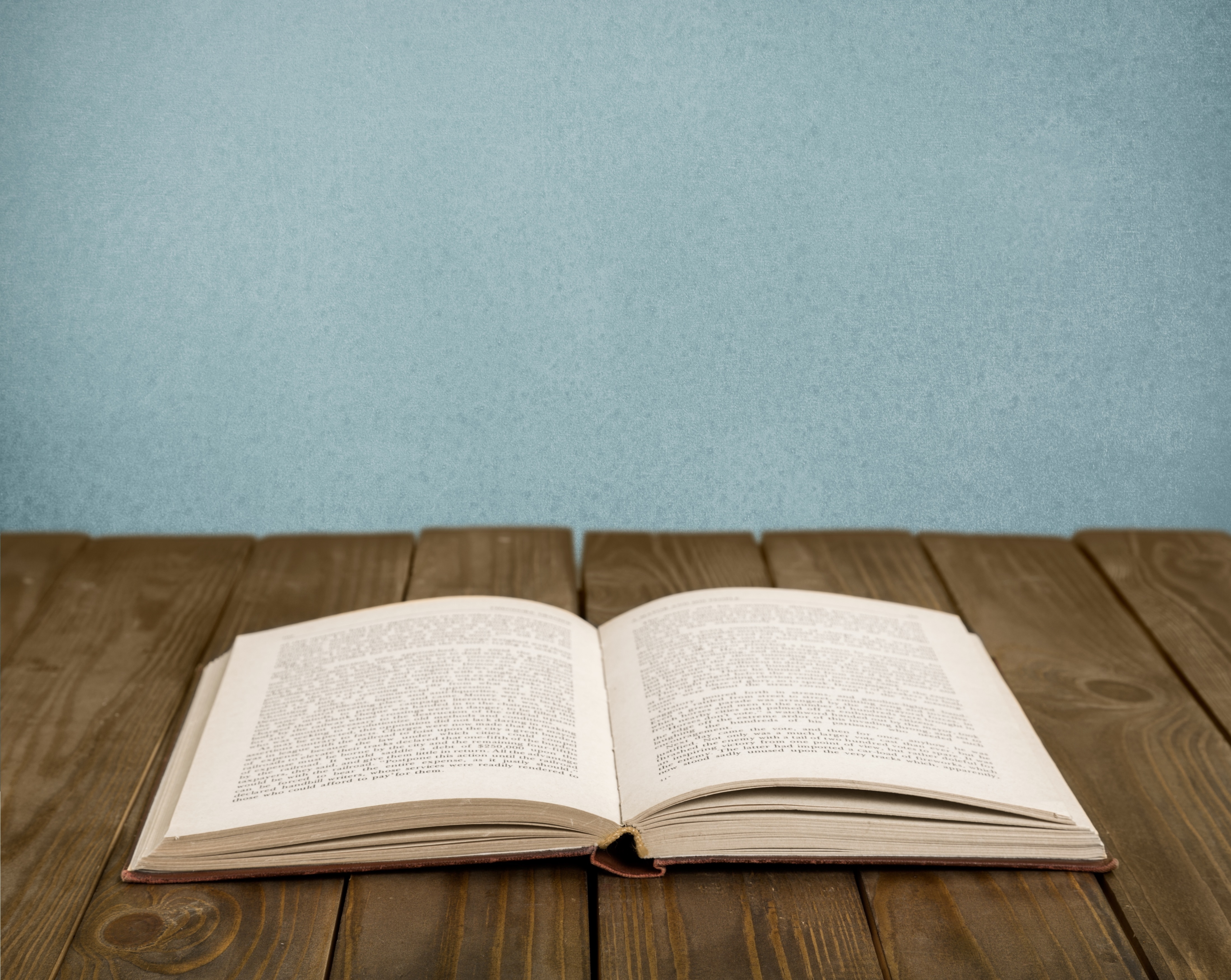 open-book-wooden-table