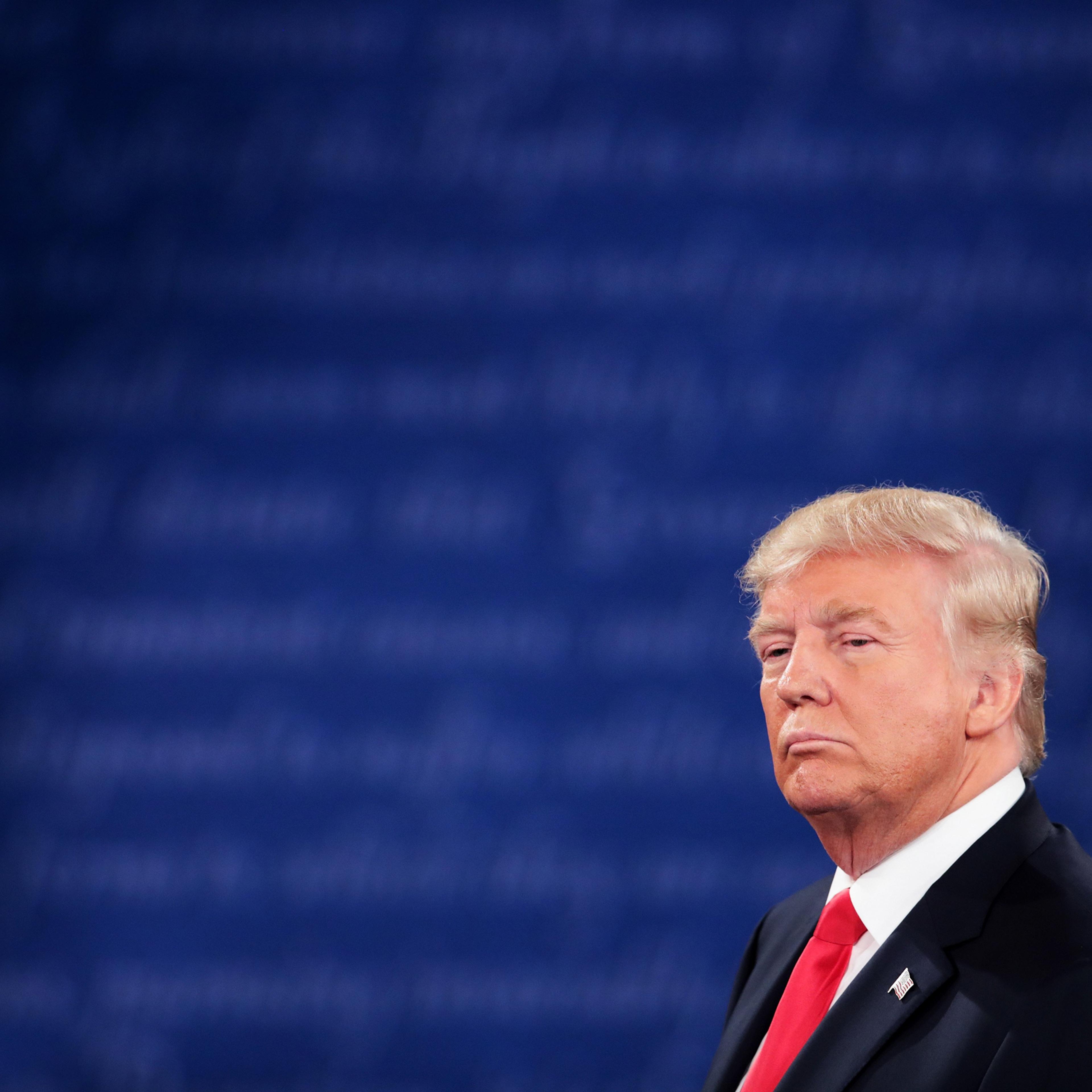 Candidates Hillary Clinton And Donald Trump Hold Second Presidential Debate At Washington University