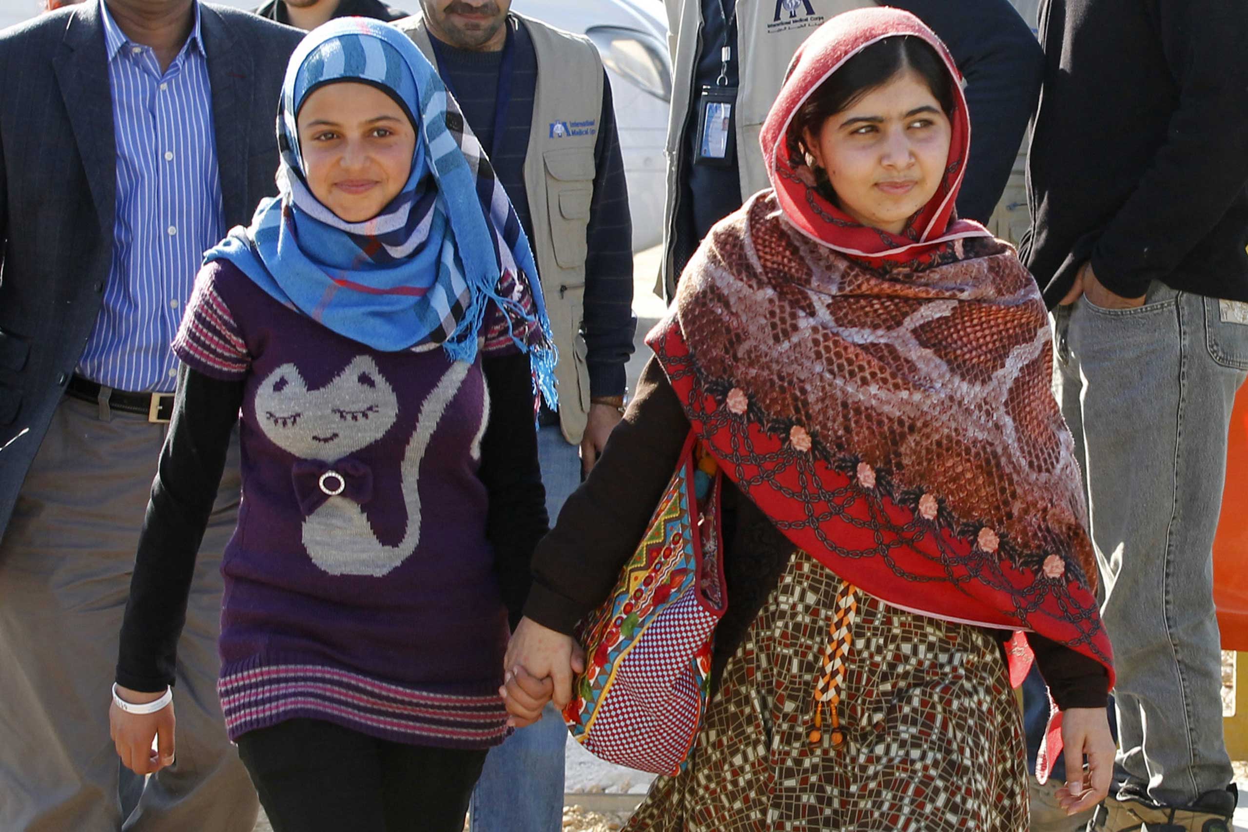 JORDAN-SYRIA-PAKISTAN-REFUGEES-YOUSAFZAI