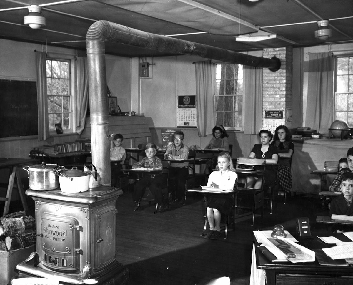 In A One-Room Schoolhouse