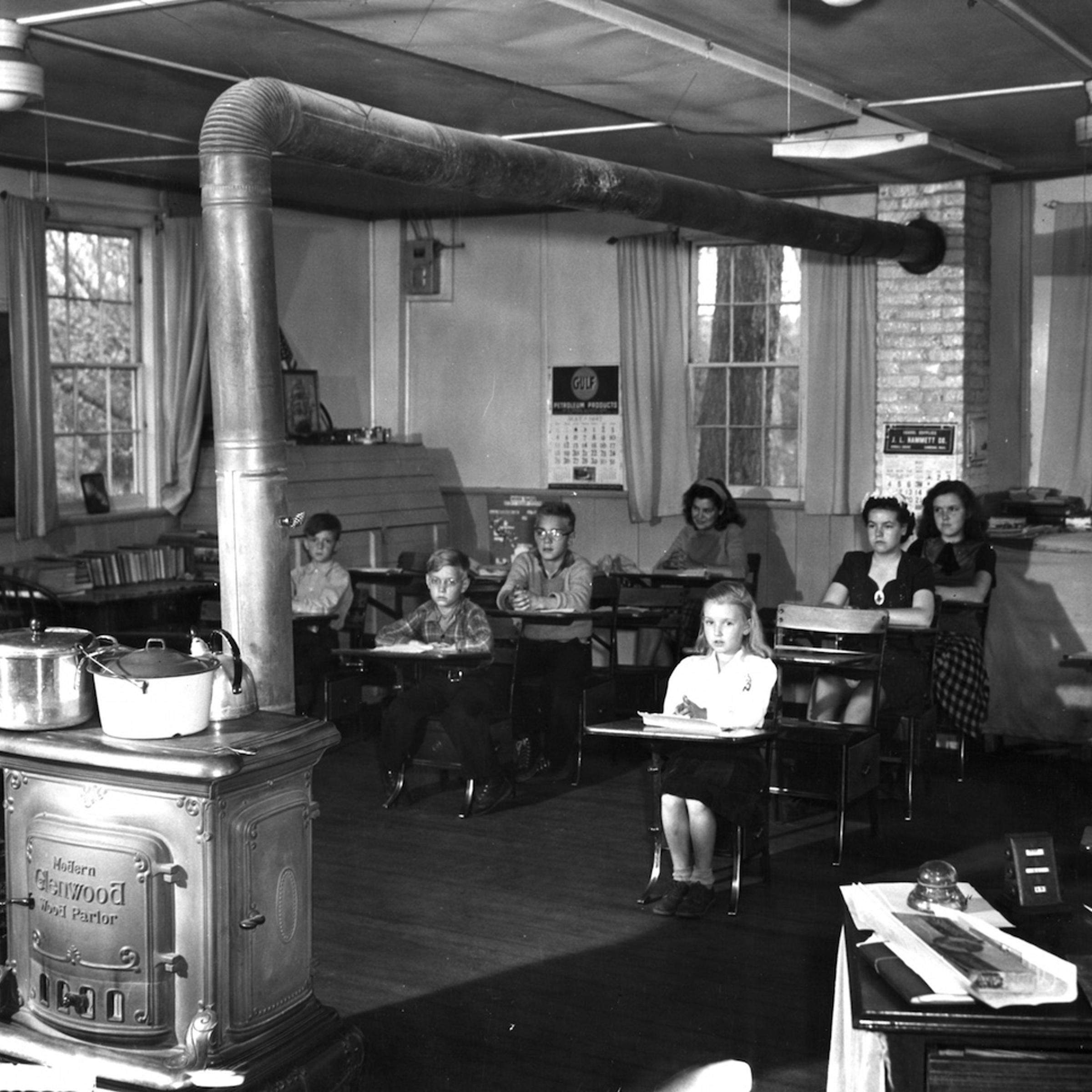 In A One-Room Schoolhouse