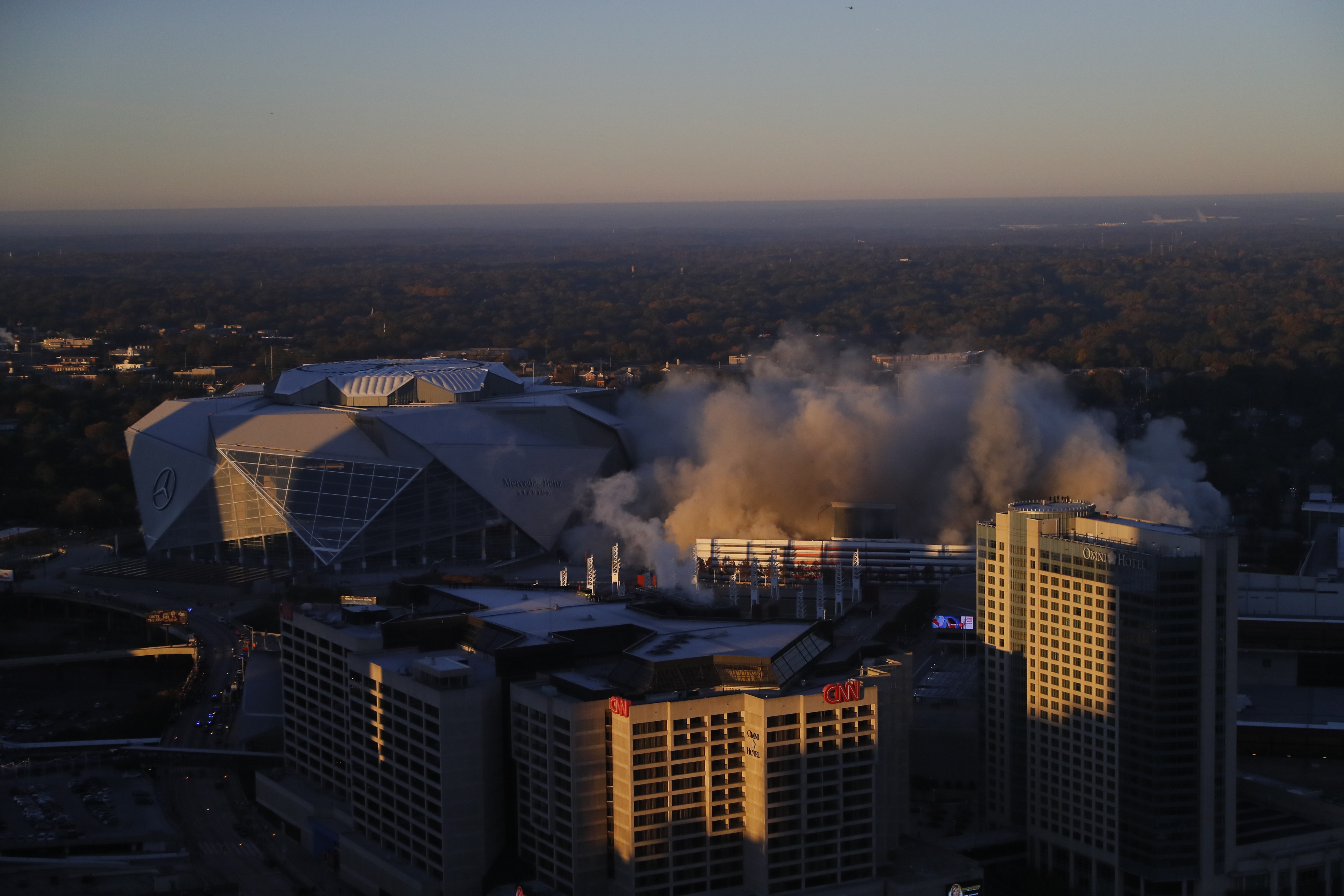 georgia dome implosion watch video atlanta explosives