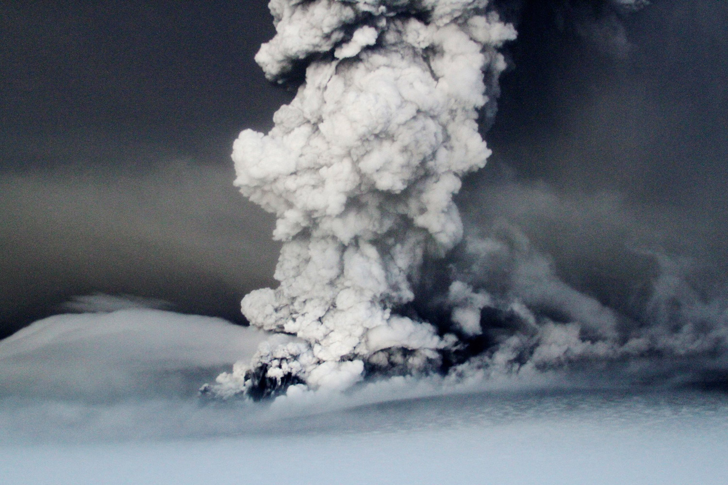 Iceland's Grimsvotn volcano erupts May 21, 2011. The eruption at Grimsvotn has so far hit only Iceland, which closed its international airspace.