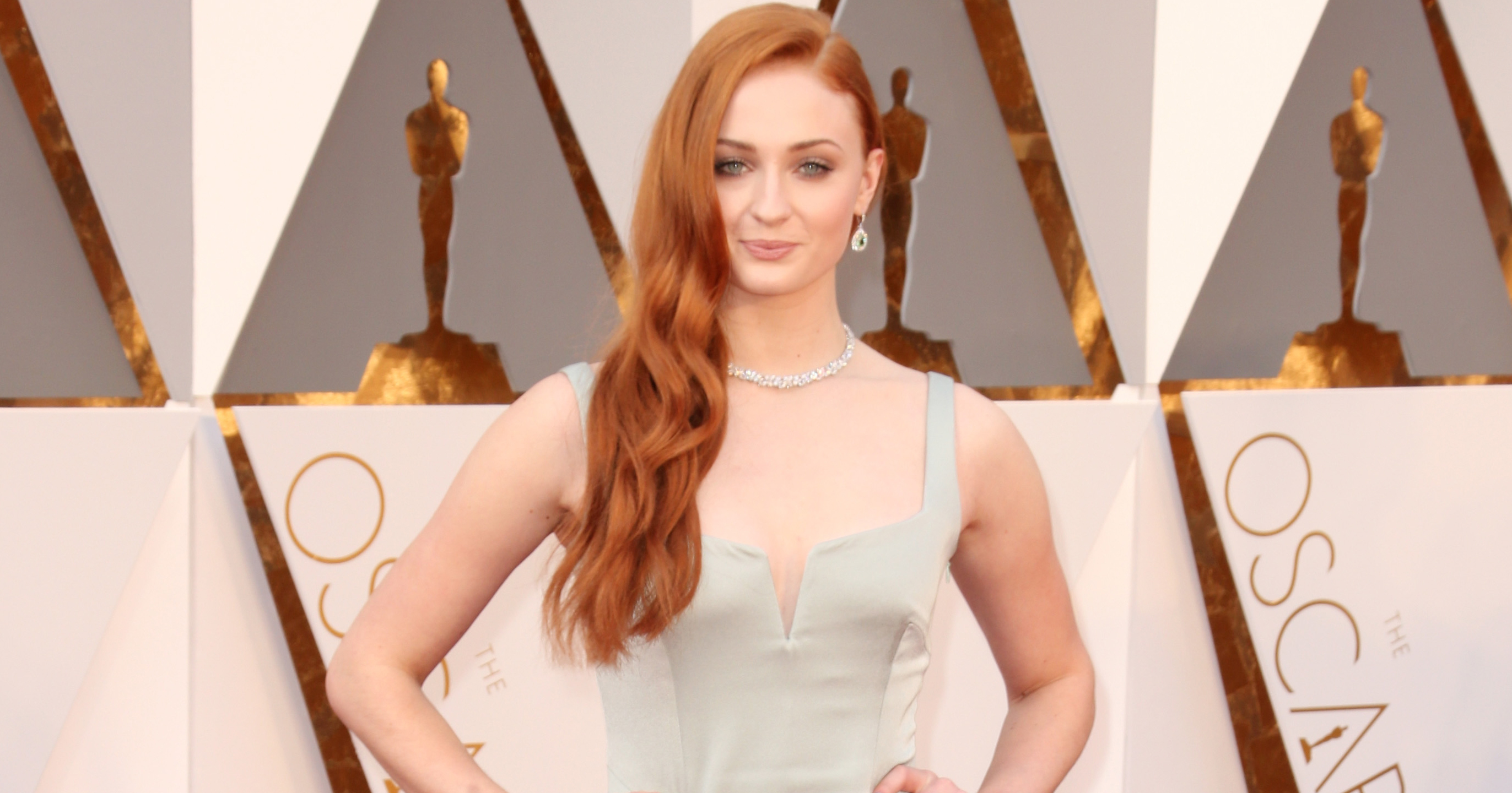 Sophie Turner attends the 88th Annual Academy Awards on Feb. 28, 2016 in Hollywood, Calif.