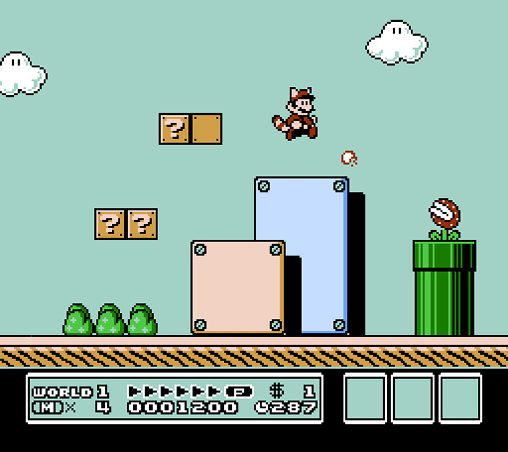 <b>1990: <i>Super Mario Bros. 3</i></b>

Originally released in Japan in 1988, <i>Super Mario Bros. 3</i> is lauded by some as the series' finest installment. It's also the entry known for introducing iconic series power-ups like the Super Leaf, Tanooki Suit and Goomba's Shoe.
