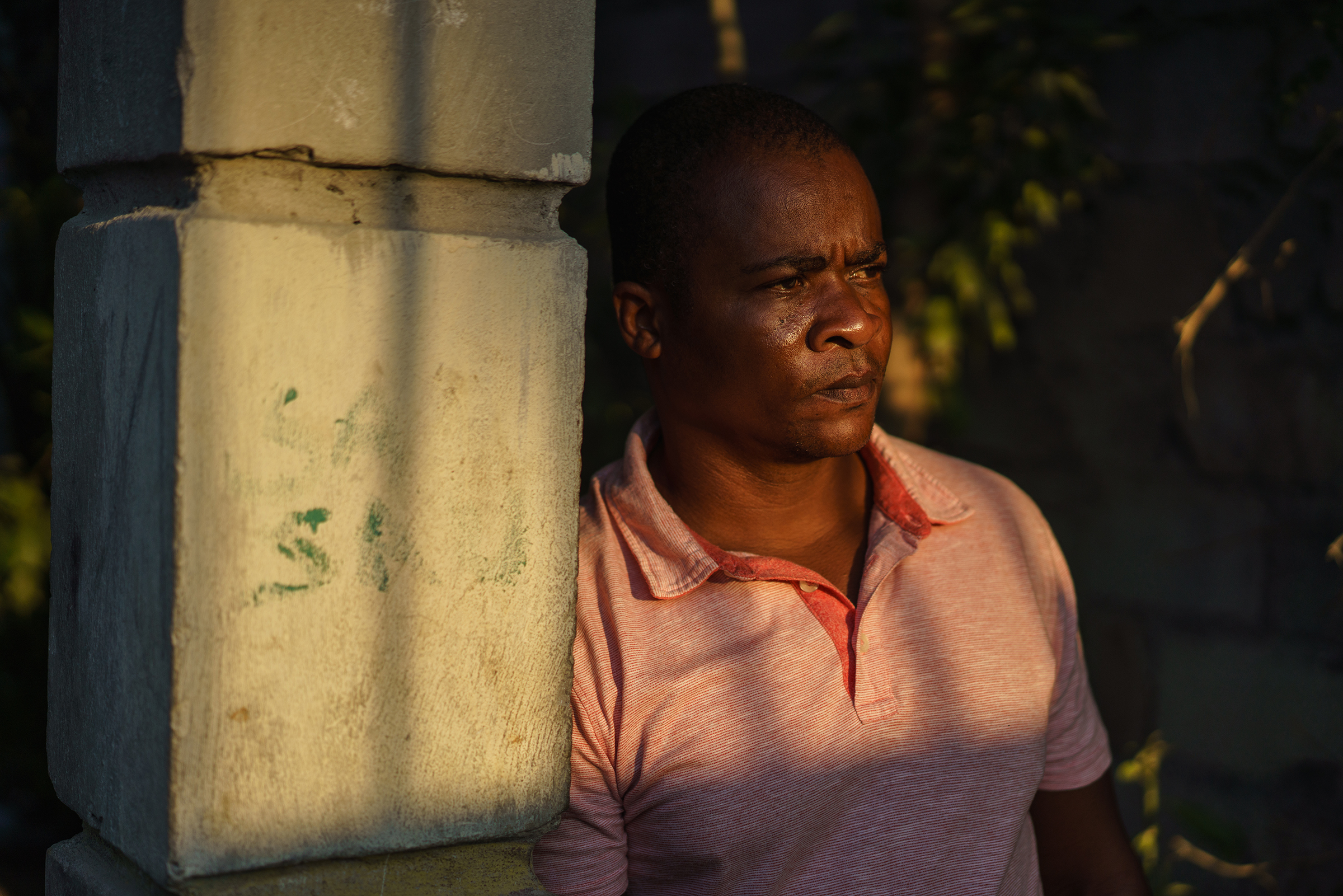 Mirard Joseph poses for a portrait in Port-au-Prince, Haiti on Sunday, January 23, 2022.