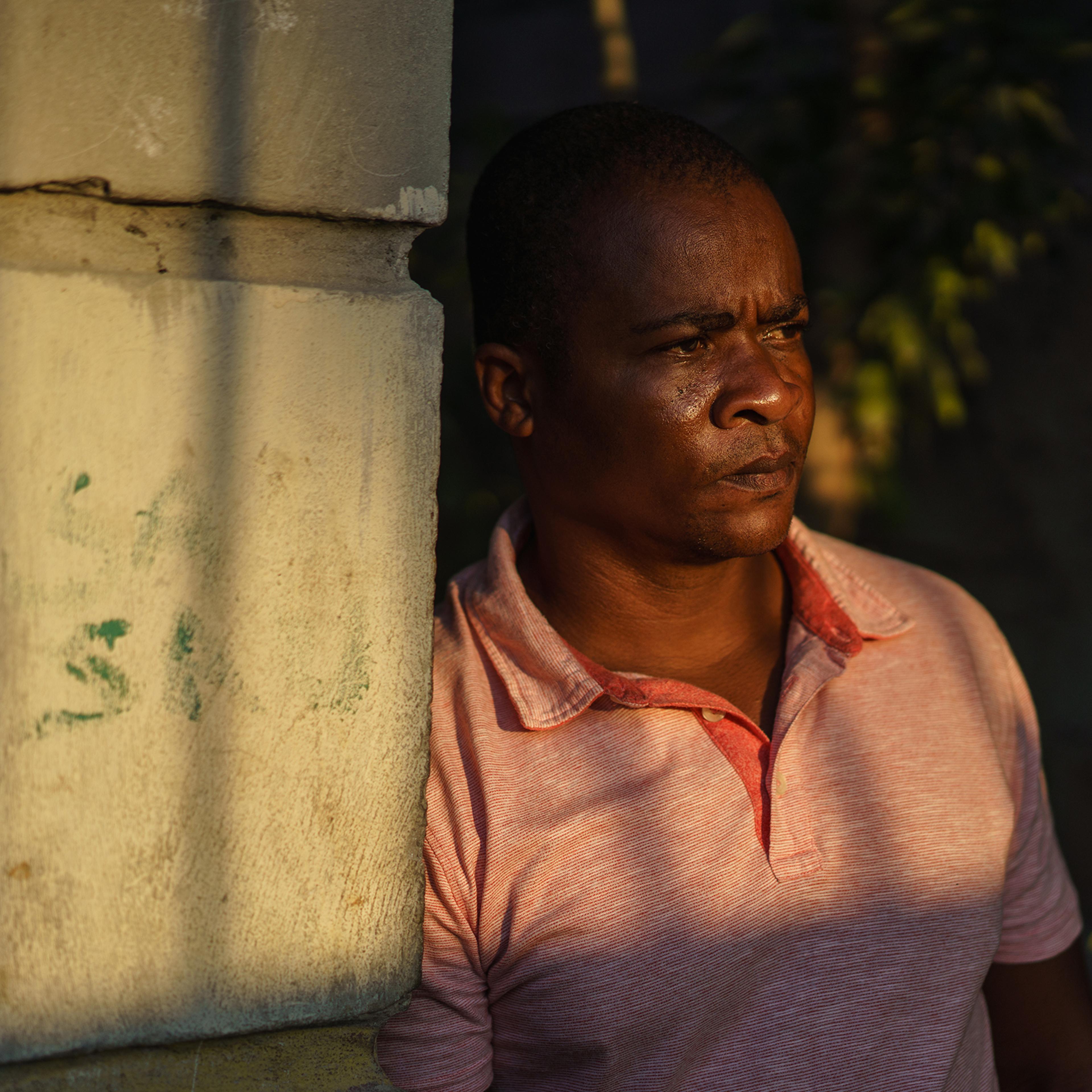 Mirard Joseph poses for a portrait in Port-au-Prince, Haiti on Sunday, January 23, 2022.