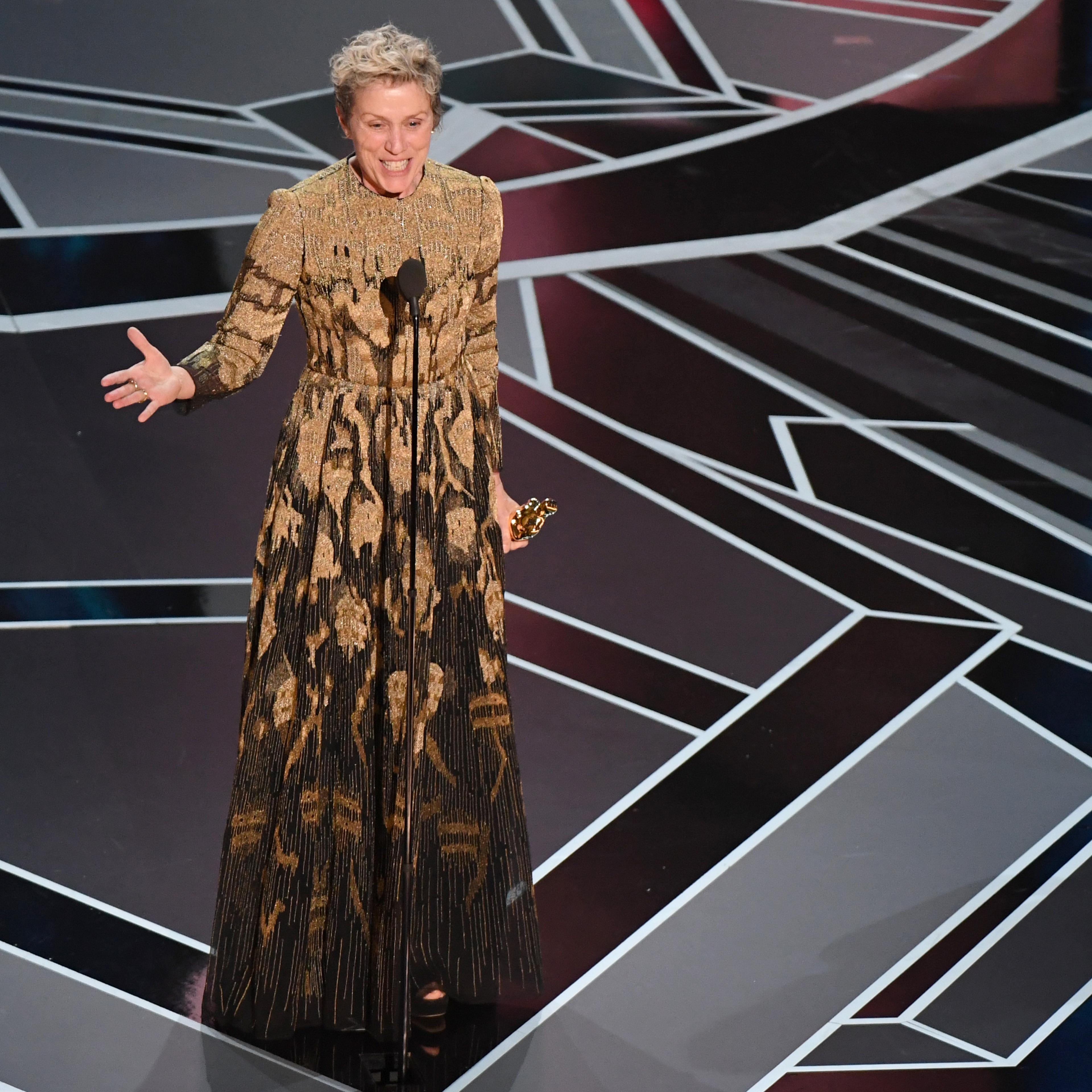 Frances McDormand Best Actress speech