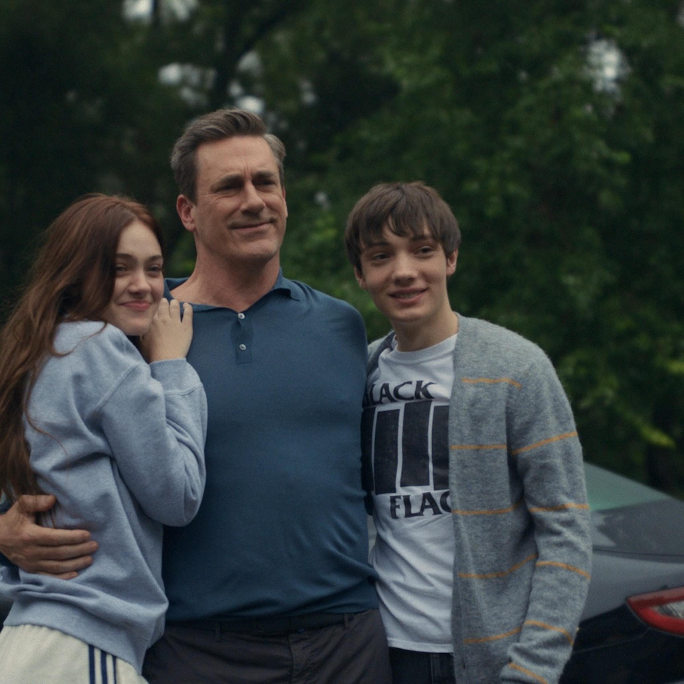 Jon Hamm, center