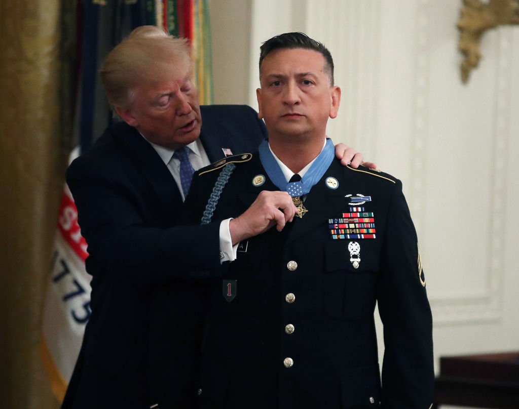 Staff Sergeant David Bellavia Receives Medal Of Honor For Heroic Actions In Iraq