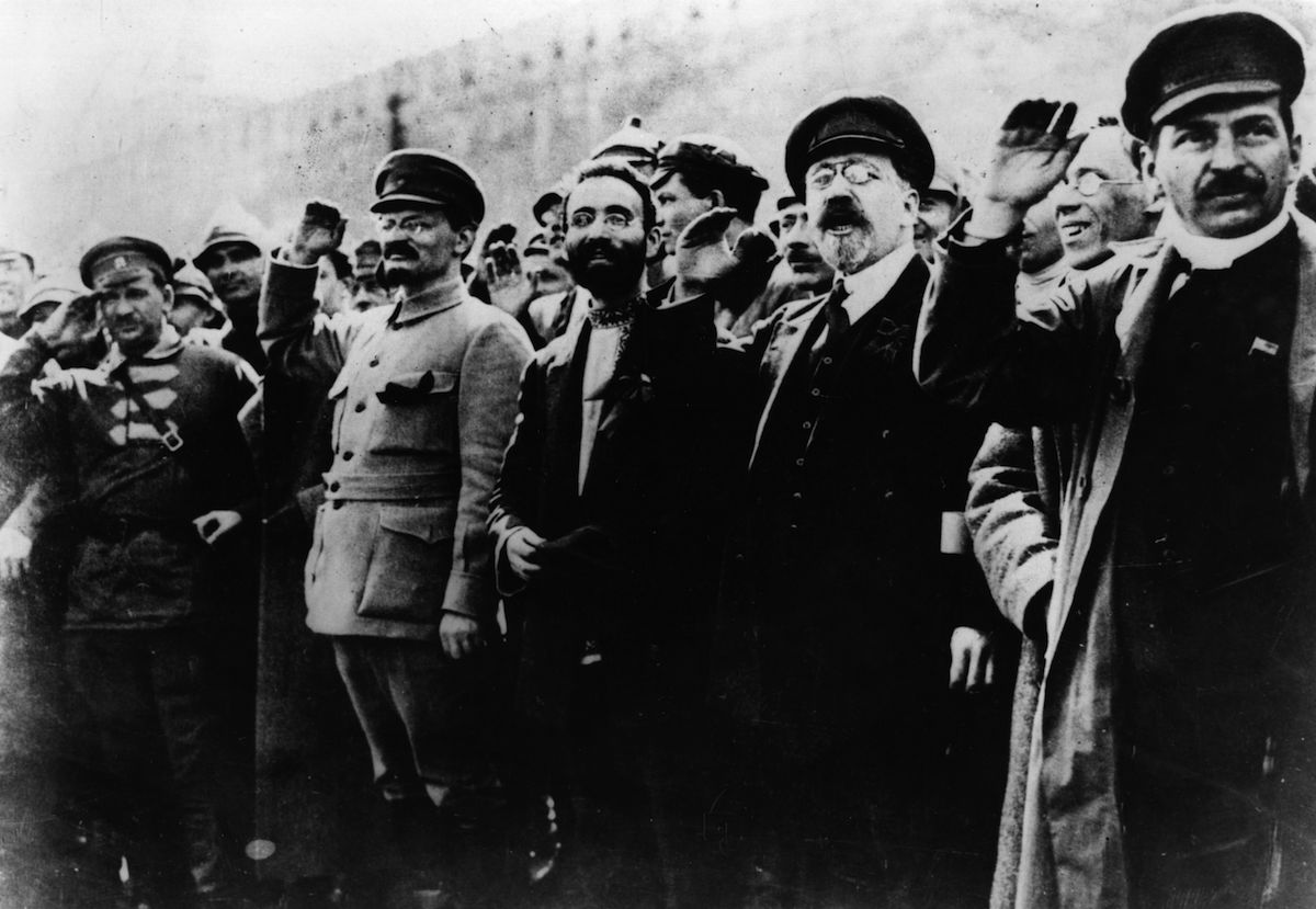 Stalin and Trotsky