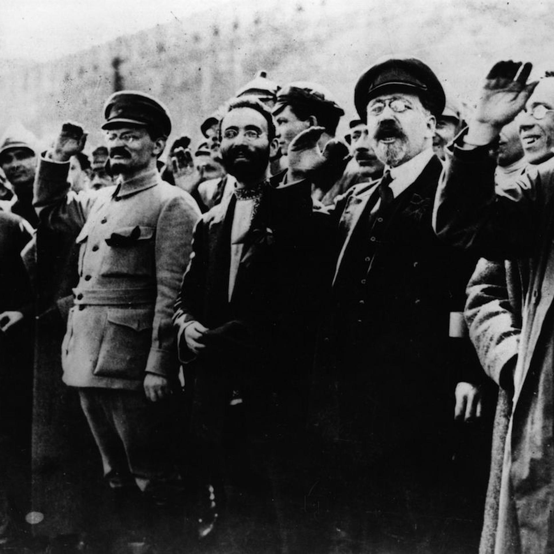Stalin and Trotsky