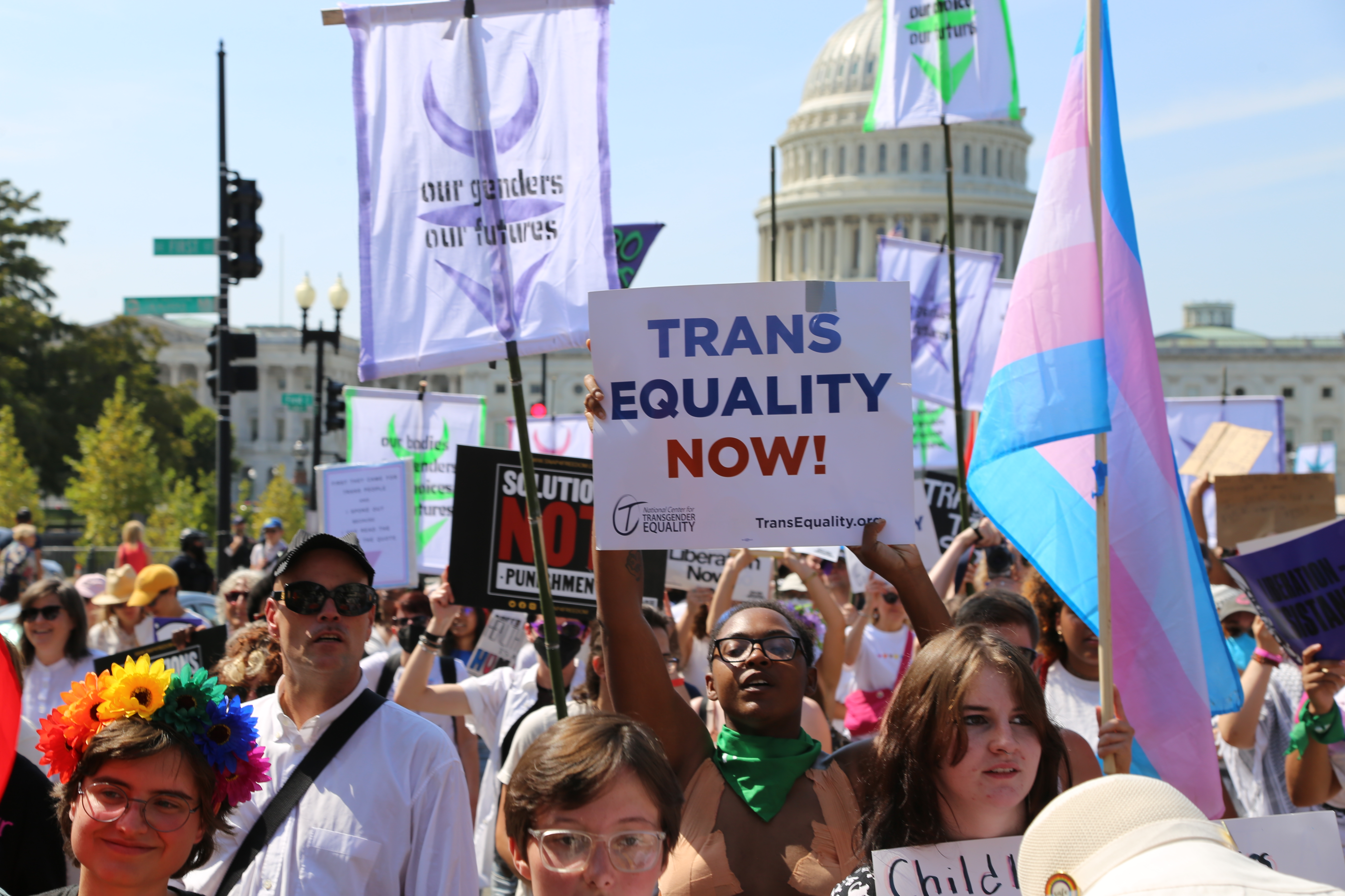 The Gender Liberation March in Washington, D.C. on Sept. 14, 2024.
