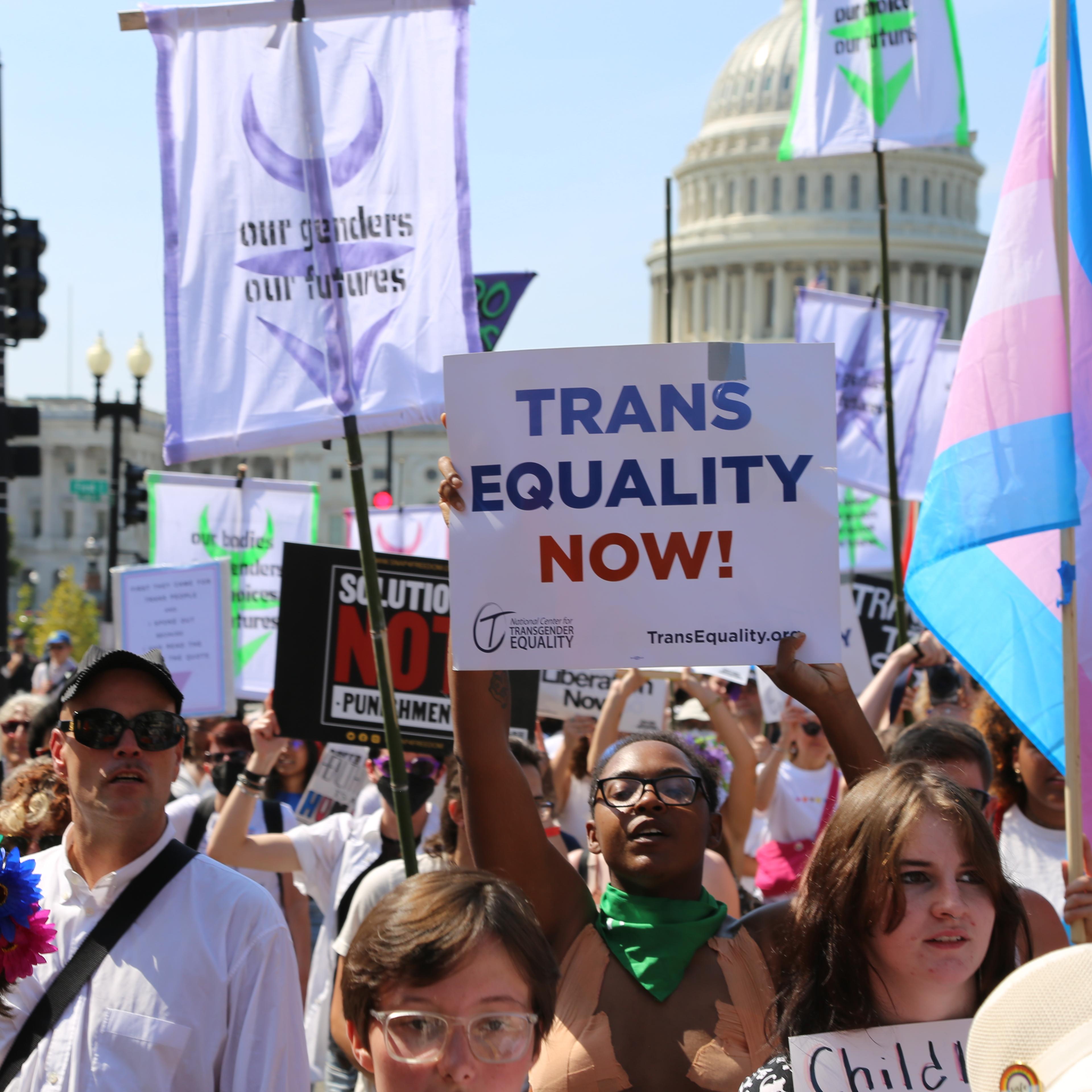 The Gender Liberation March in Washington, D.C. on Sept. 14, 2024.