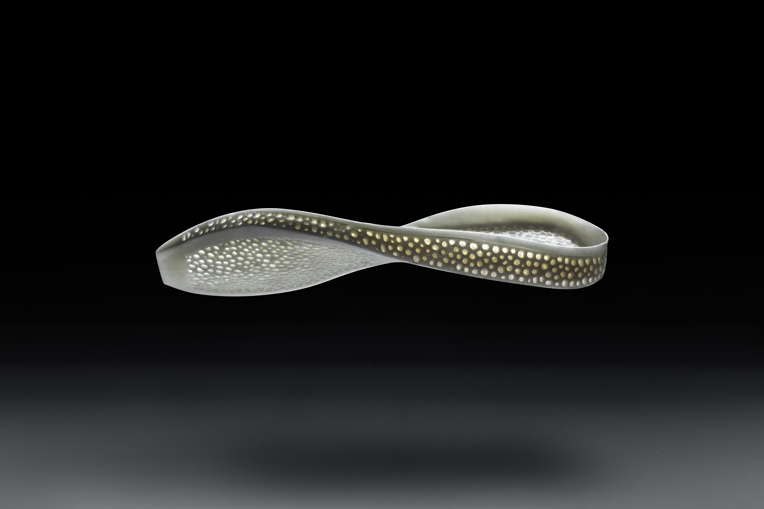 The 3D printed midsole.