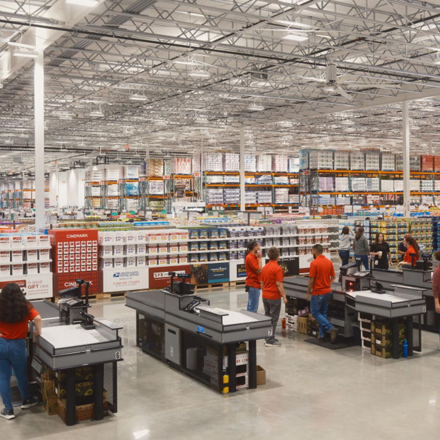 A Costco Wholesale Store Grand Opening
