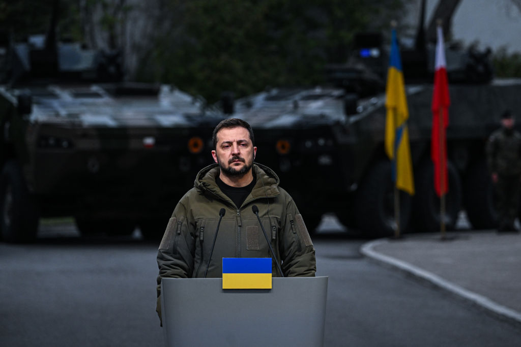 President Zelensky Of Ukraine In Poland On Official Visit