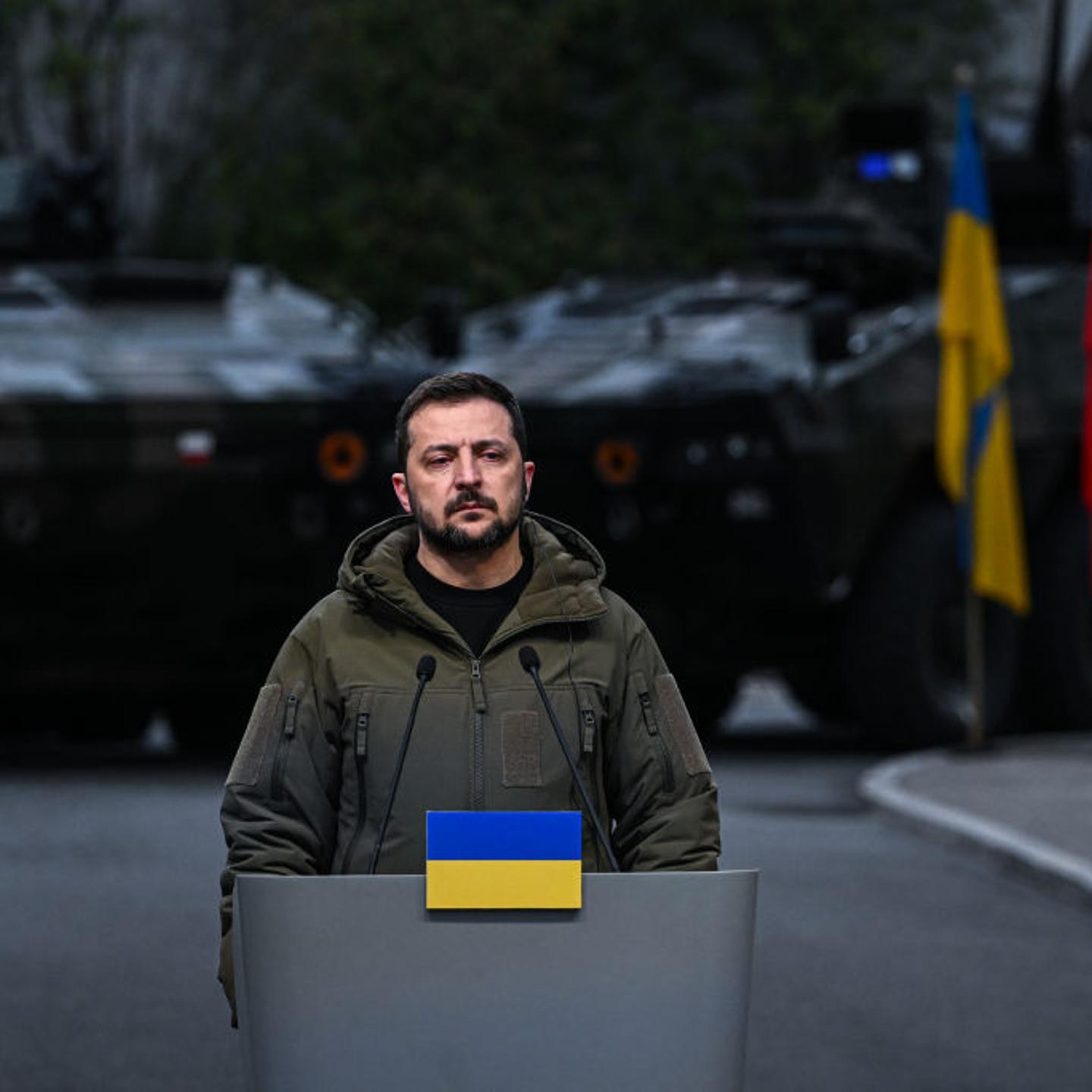 President Zelensky Of Ukraine In Poland On Official Visit