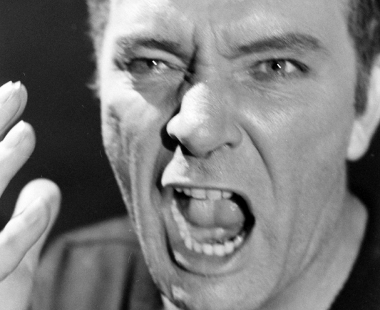 Richard Burton starring in Hamlet, directed by John Gielgud, Broadway, 1964.