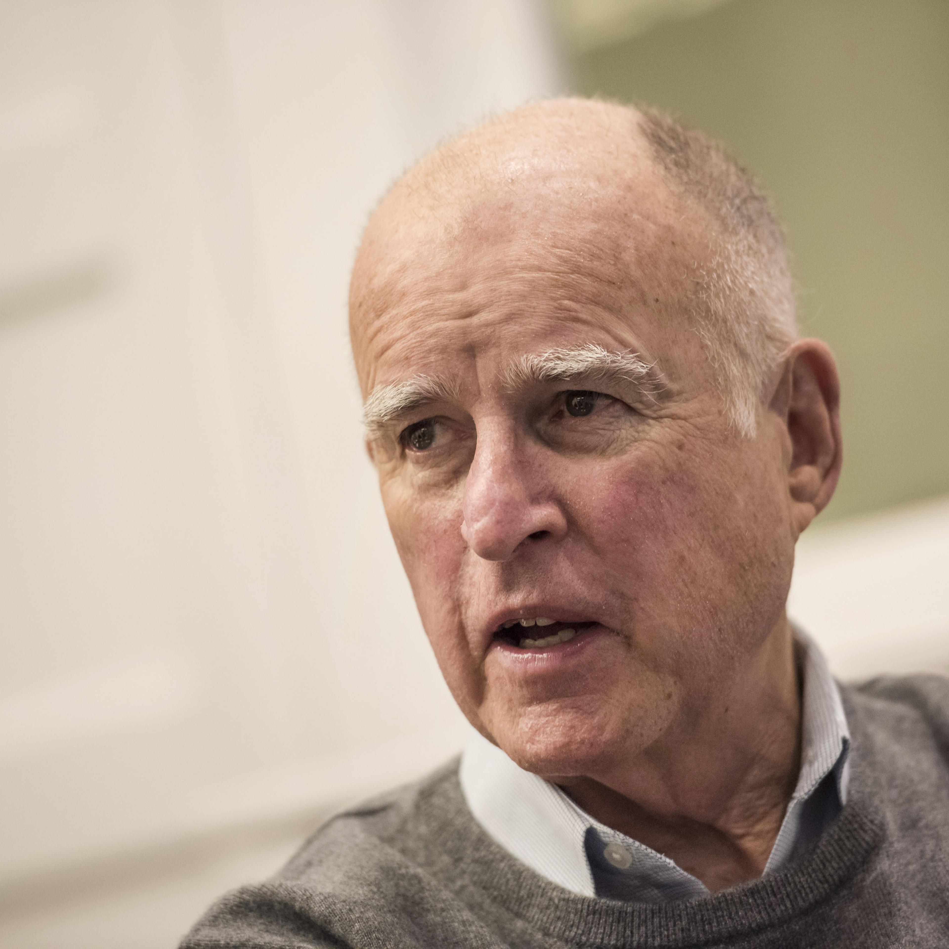 California Governor Jerry Brown Interview