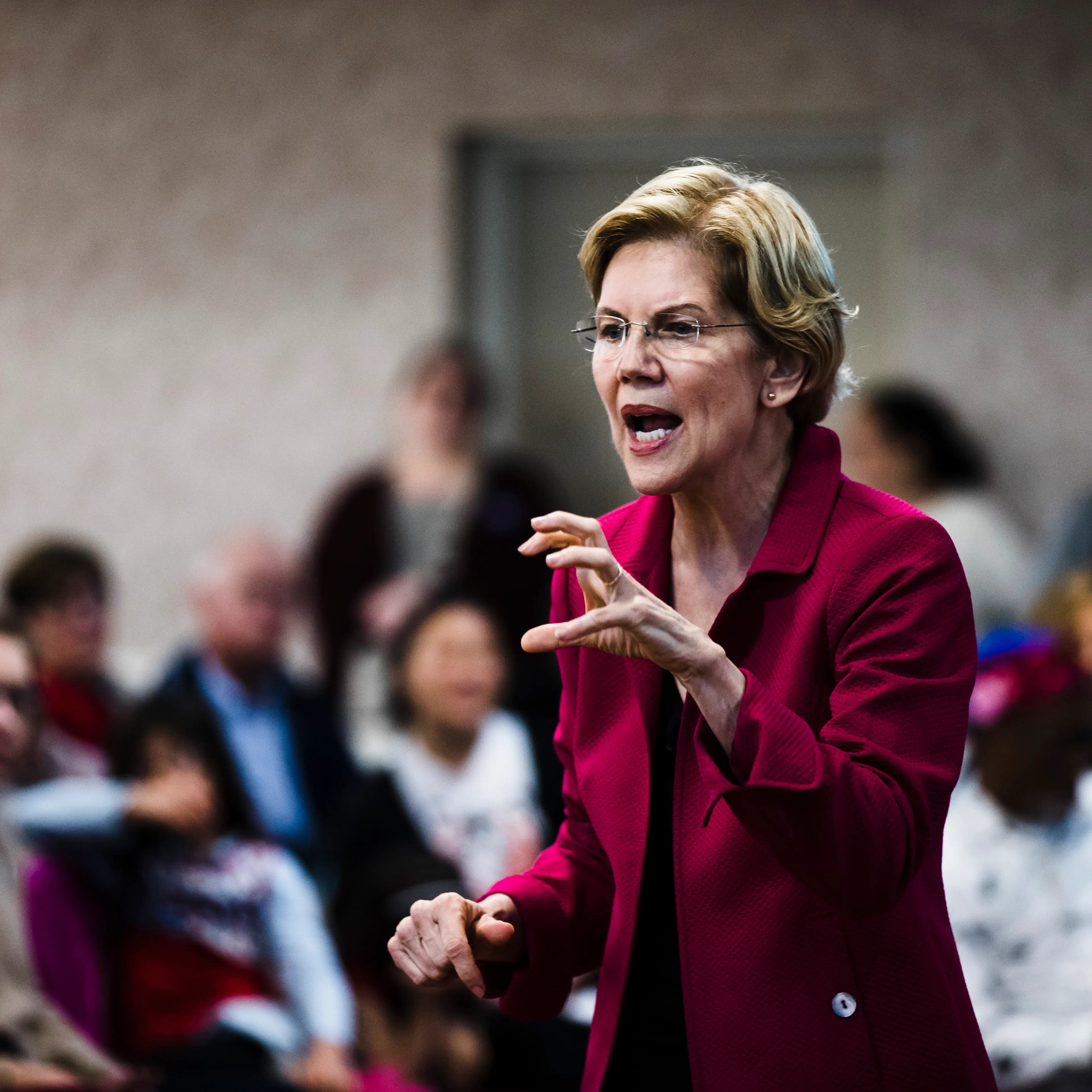 Democrat Elizabeth Warren is saying no to a televised town hall on Fox News, slamming the network as "a hate-for-profit racket".