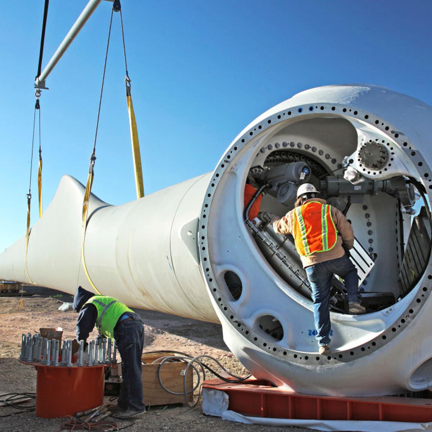 wind turbine climate change jobs