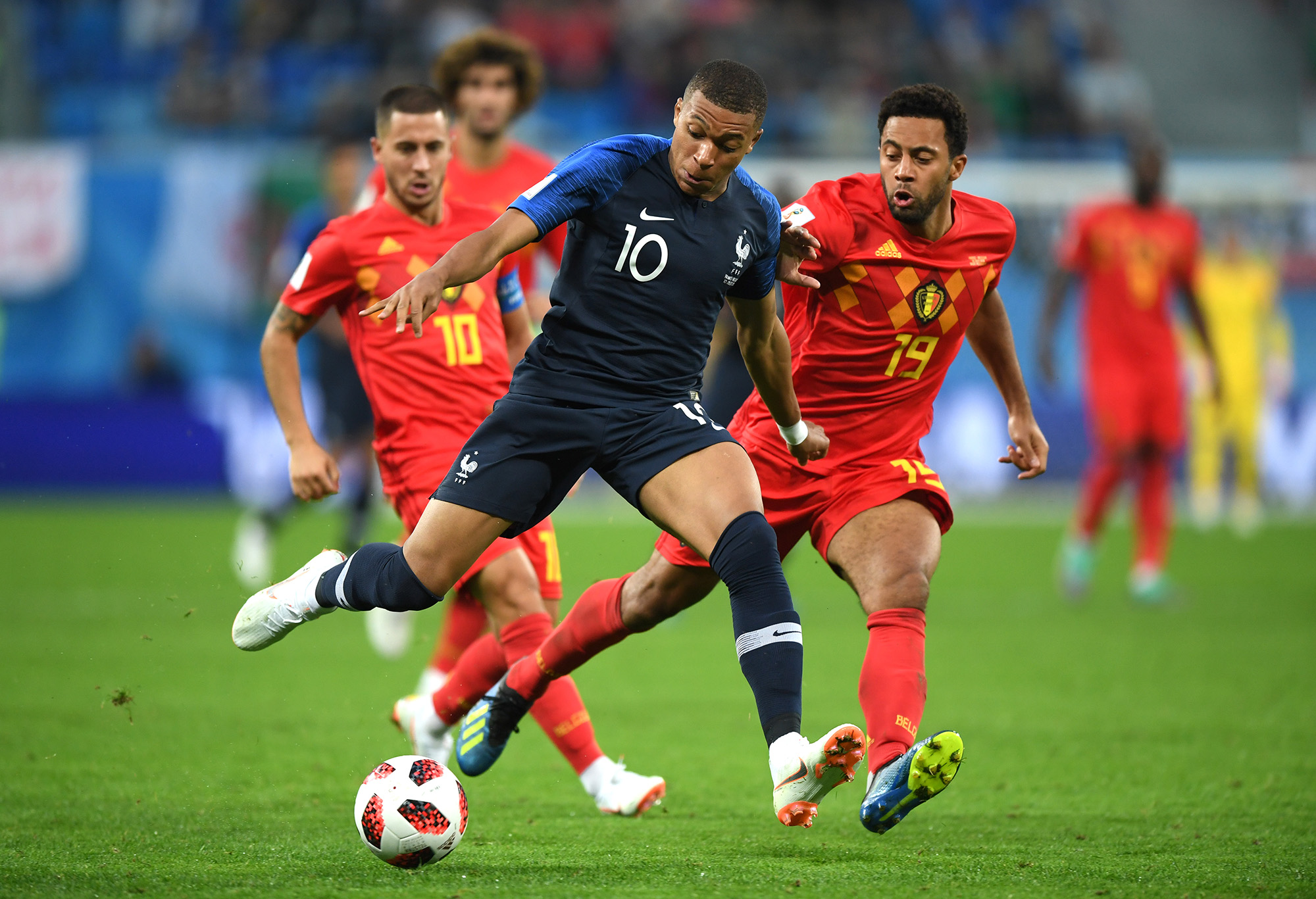 Belgium v France: Semi Final - 2018 FIFA World Cup Russia