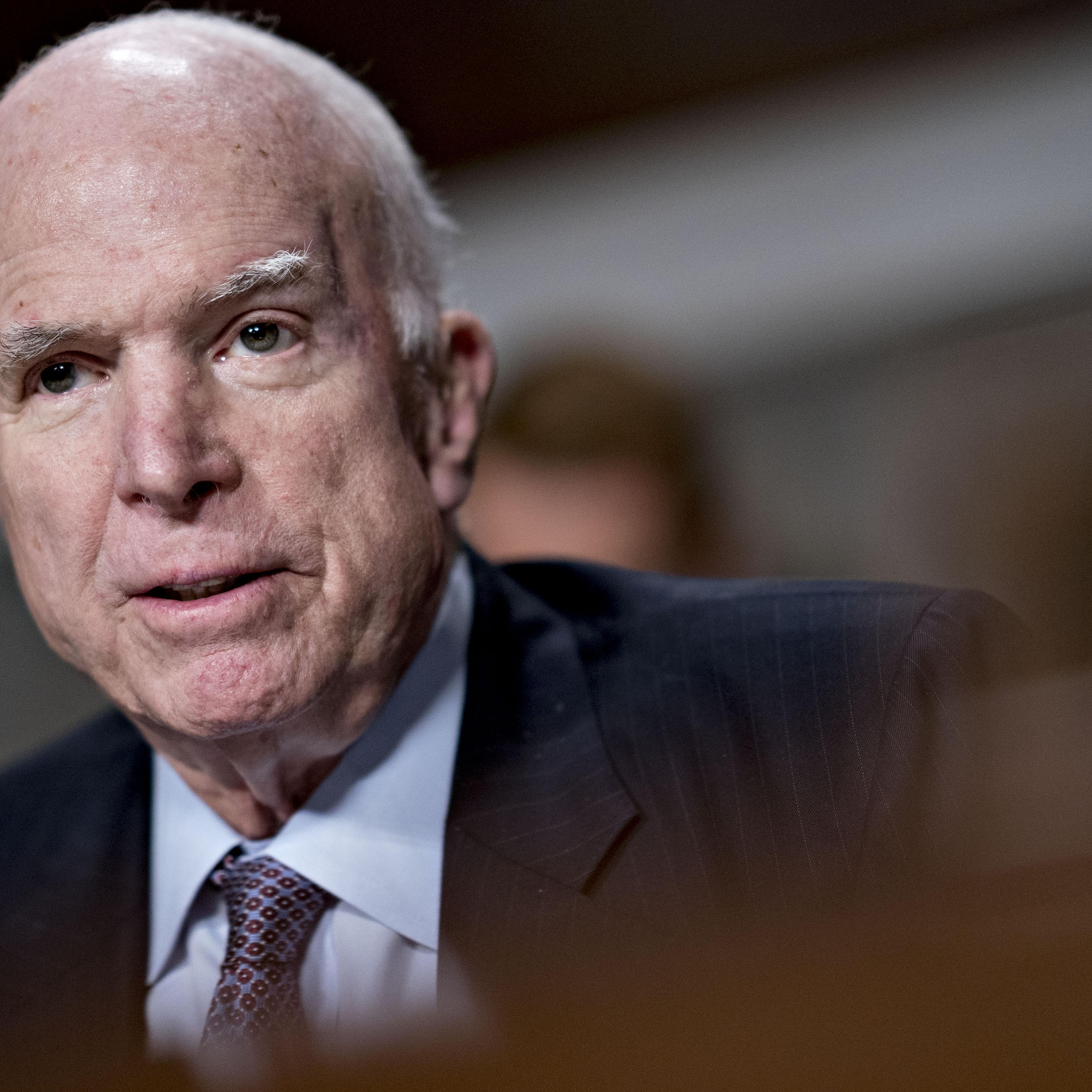 Senator John McCain Says He Will Support Senate Tax Reform Bill